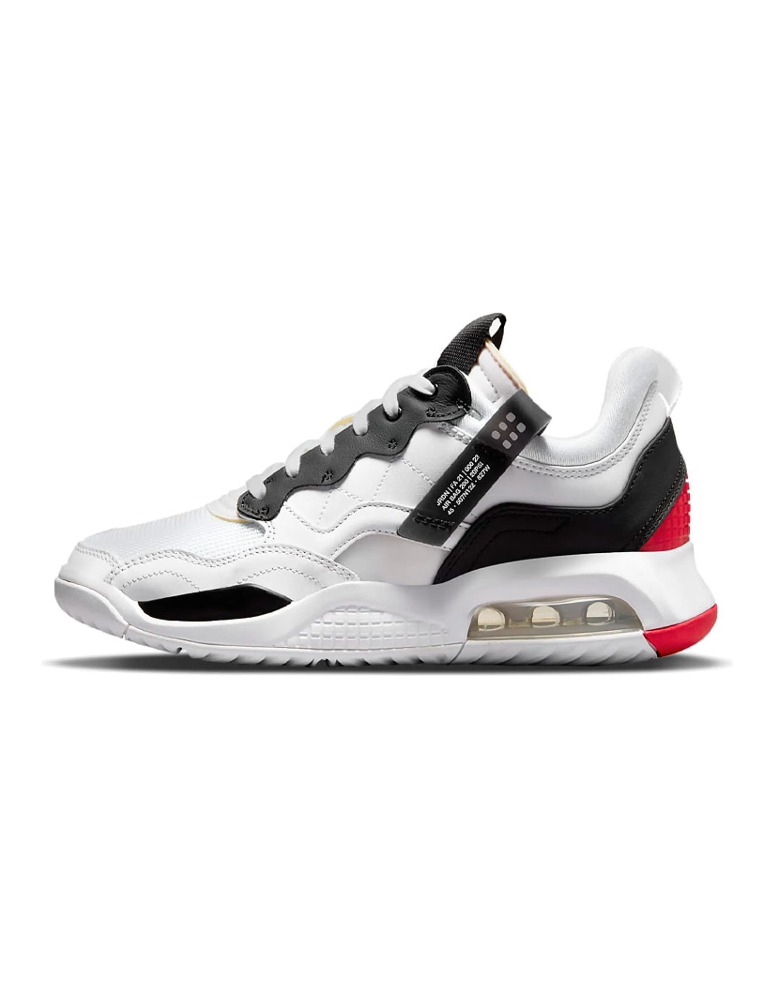 JORDAN MA2 White University Red Light Smoke Grey Black