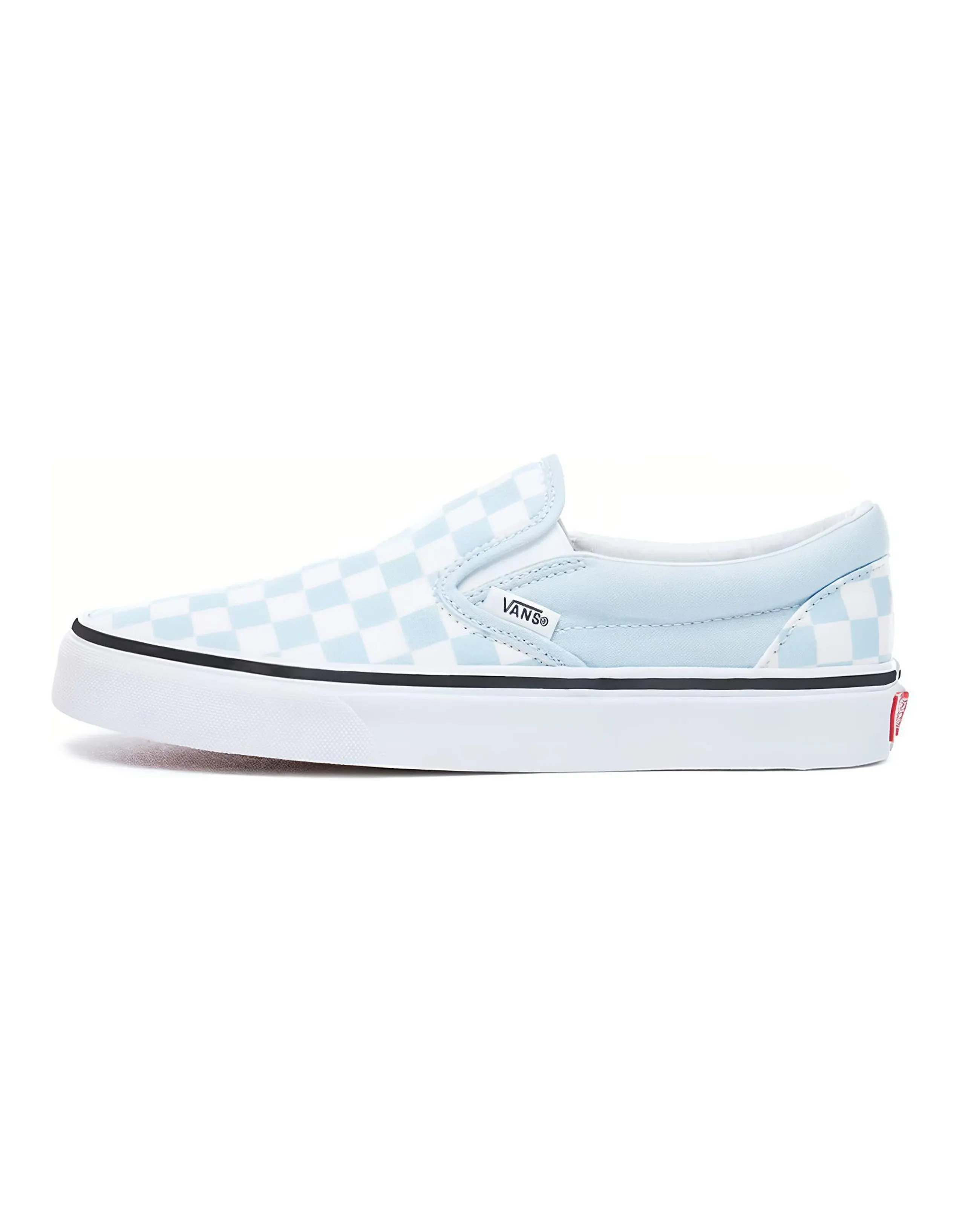 Slip On Classic Vans 'Baby Blue Checkerboard'