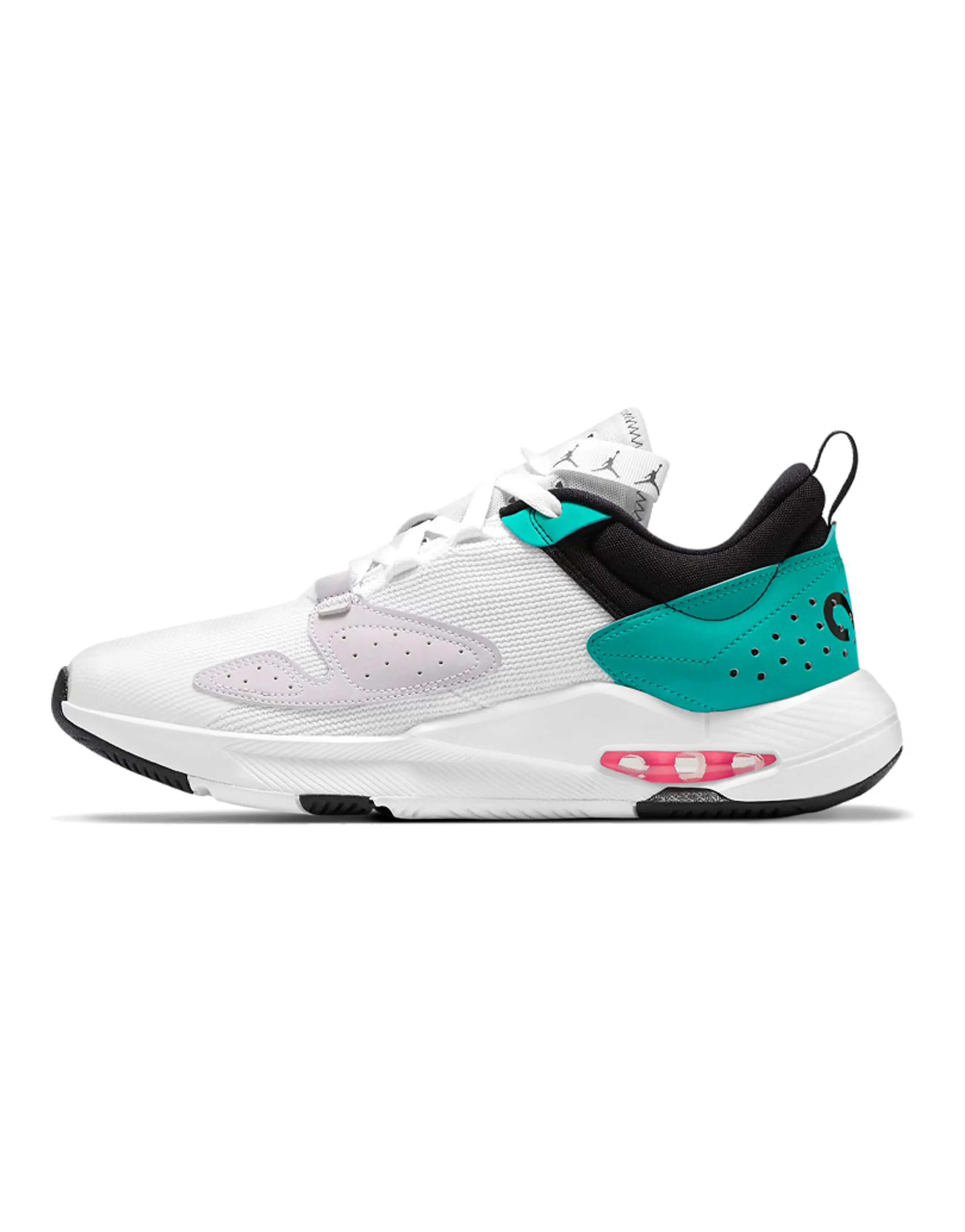 JORDAN Air Cadence Shoes White/Black/Green