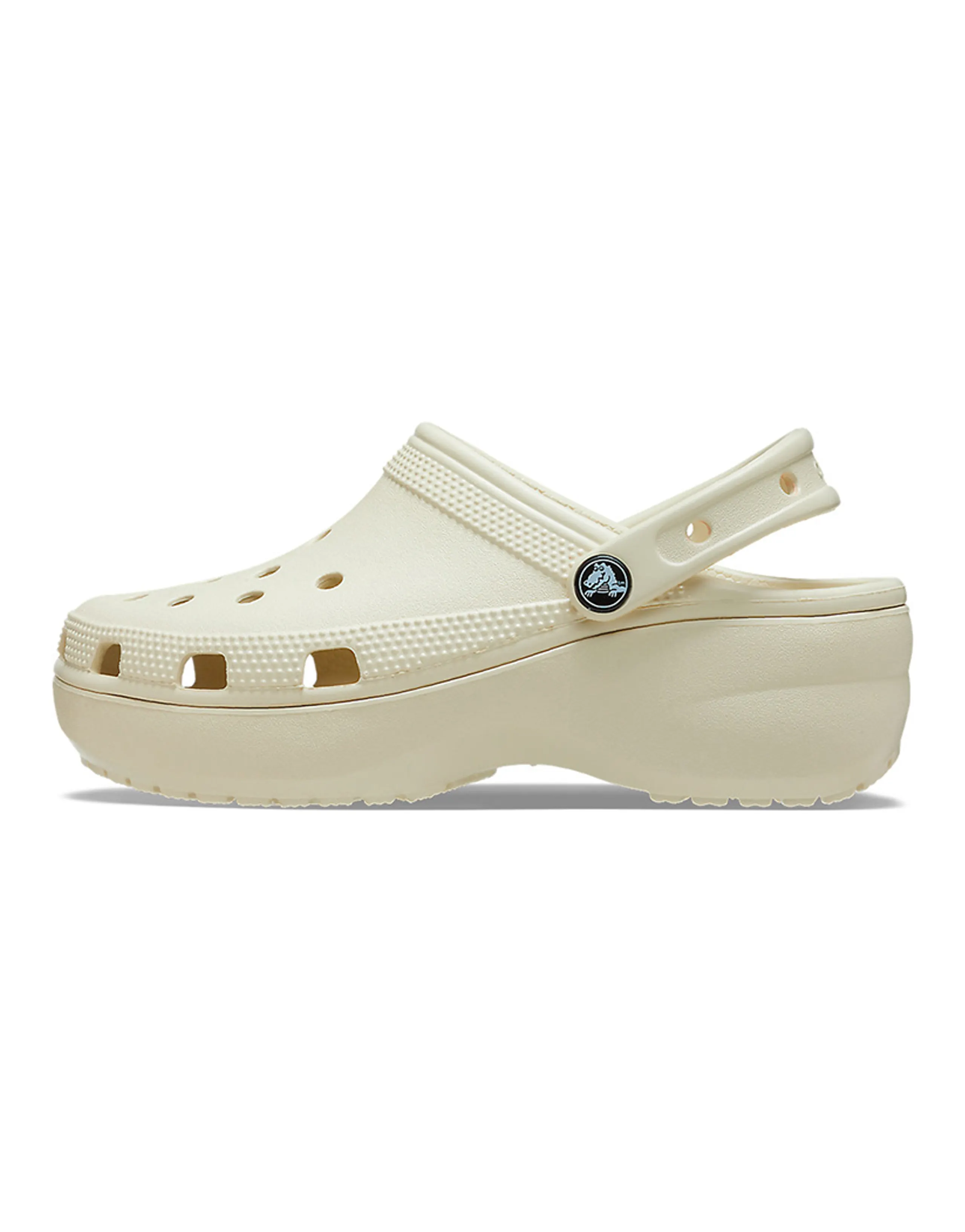 Crocs Classic Platform Clog Bone Women's