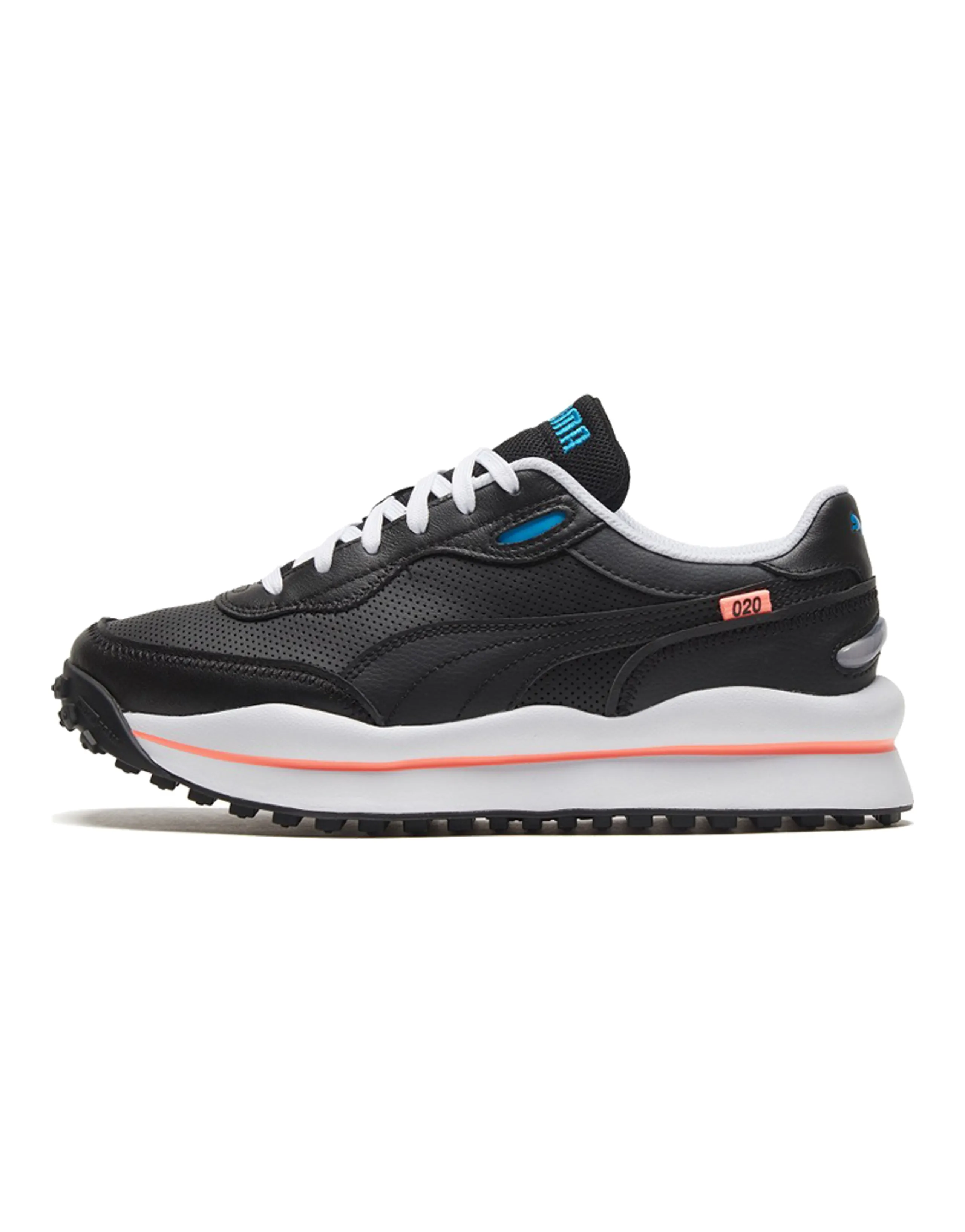 Puma Style Rider Pro Tech 'Black White'