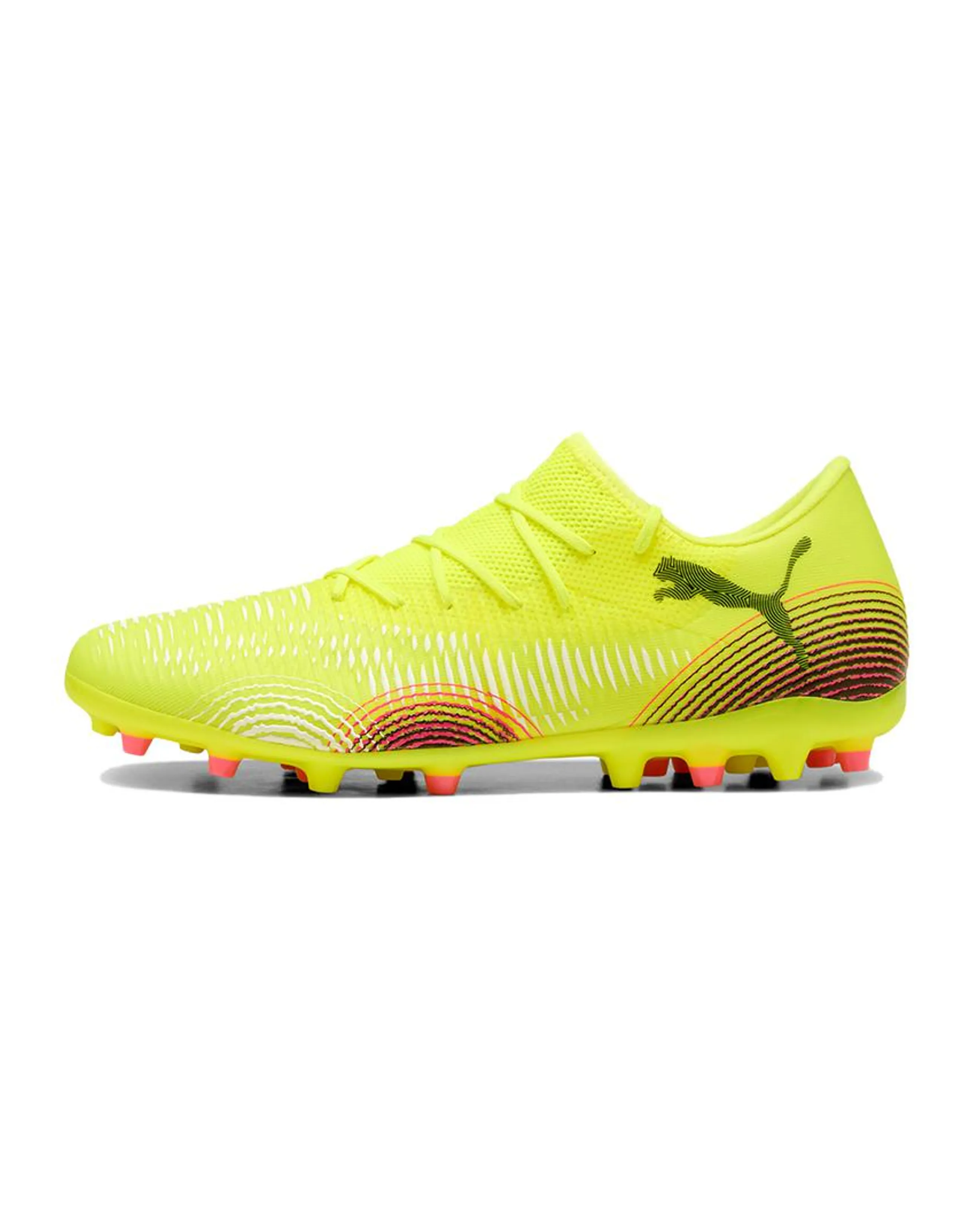 PUMA FUTURE 8 MATCH Fashion Comfortable Wear-Resistant Soccer Cleats Men's Yellow