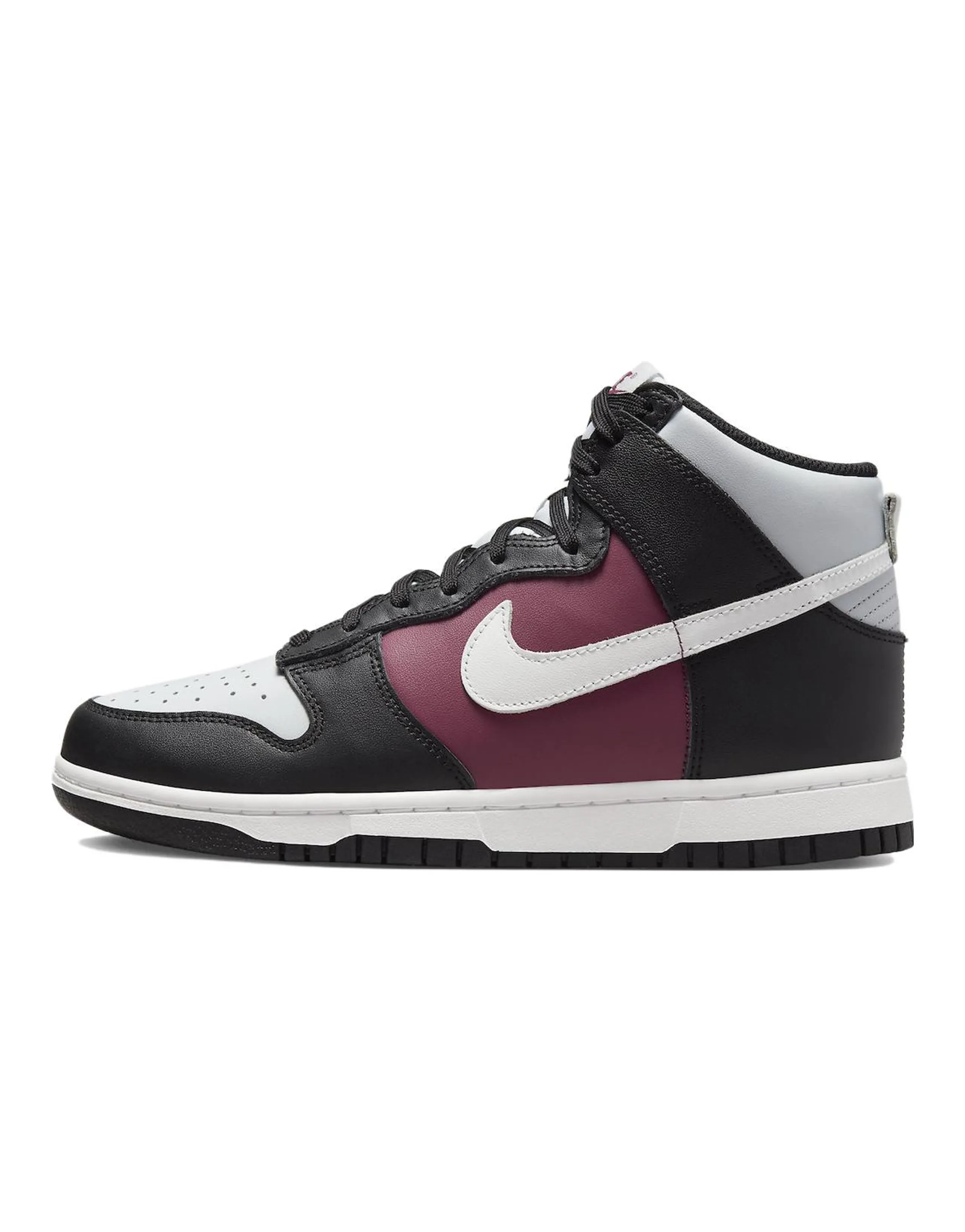Nike Dunk High Black Rosewood Pure Platinum Women's