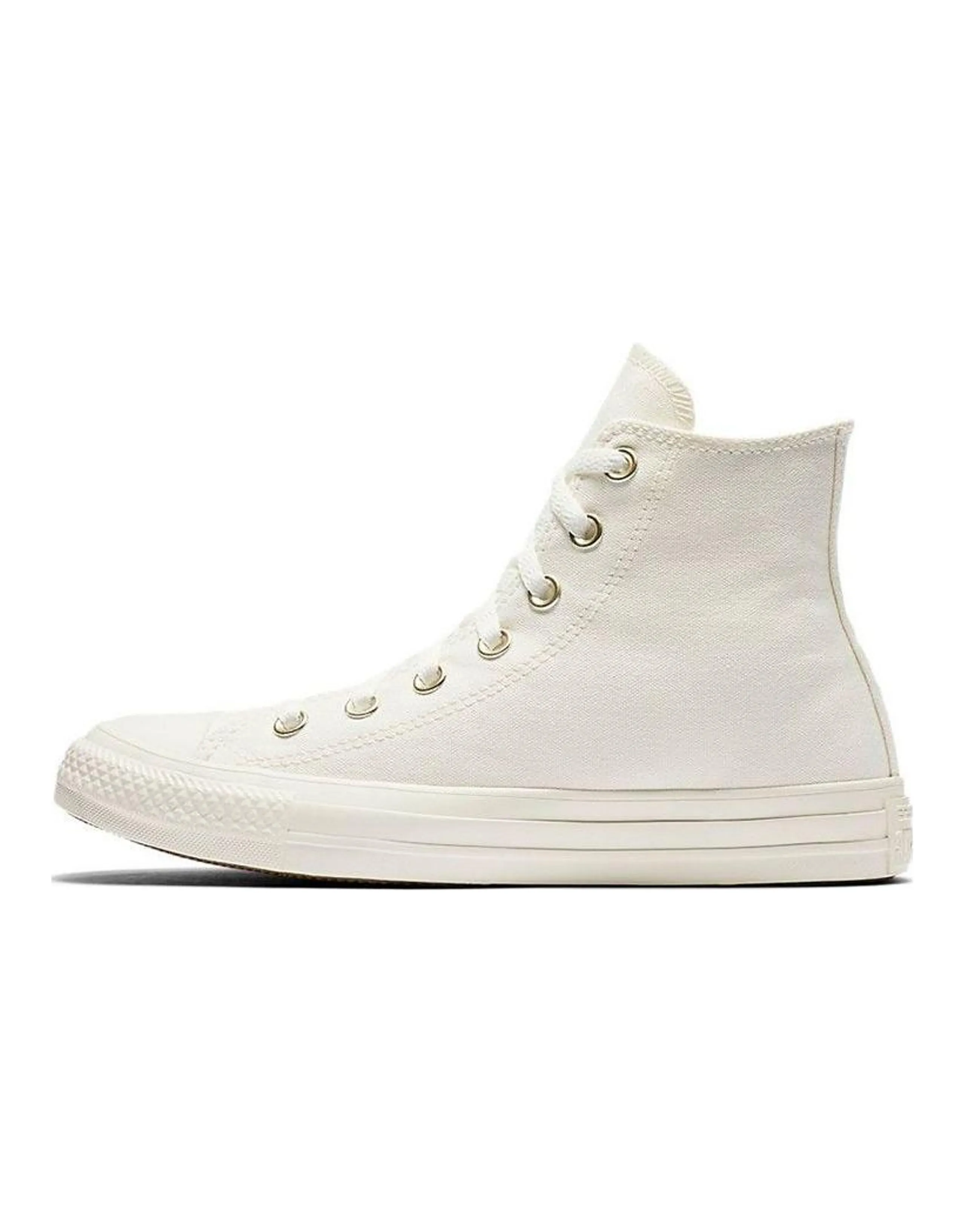 Converse Chuck Taylor All Star Mono Glam High Top In Egret Women's