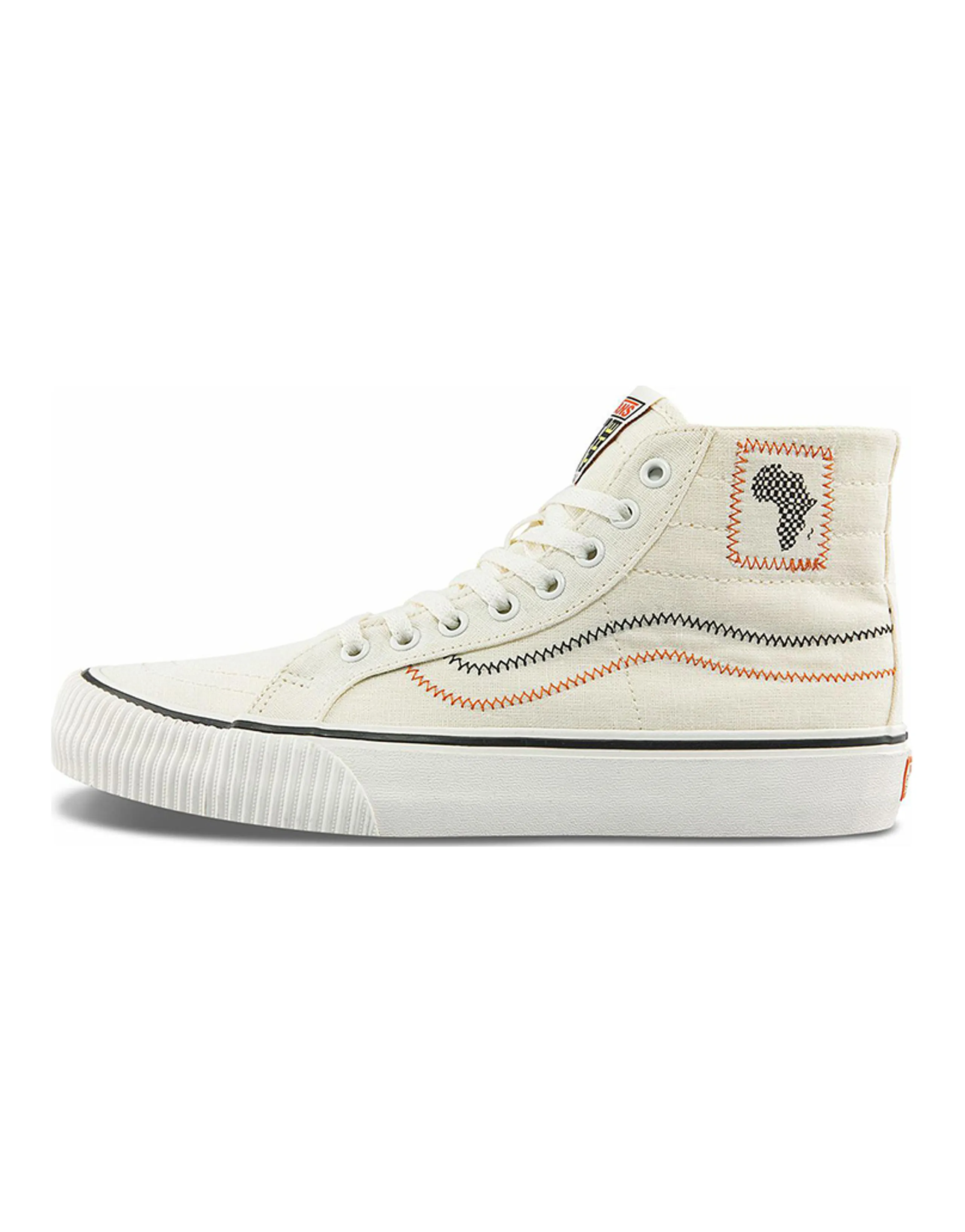 Vans Juju Surf Club X Vans SK8 HI 'White Orange Black'