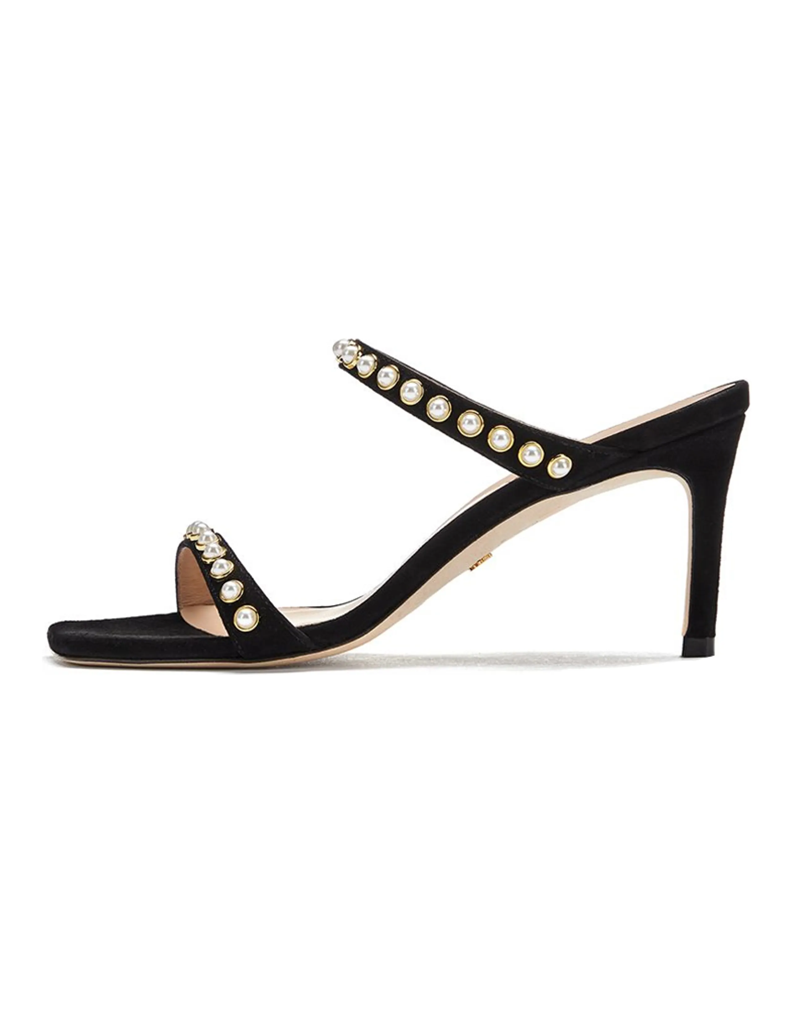 Stuart Weitzman Slide Slippers Women's Black