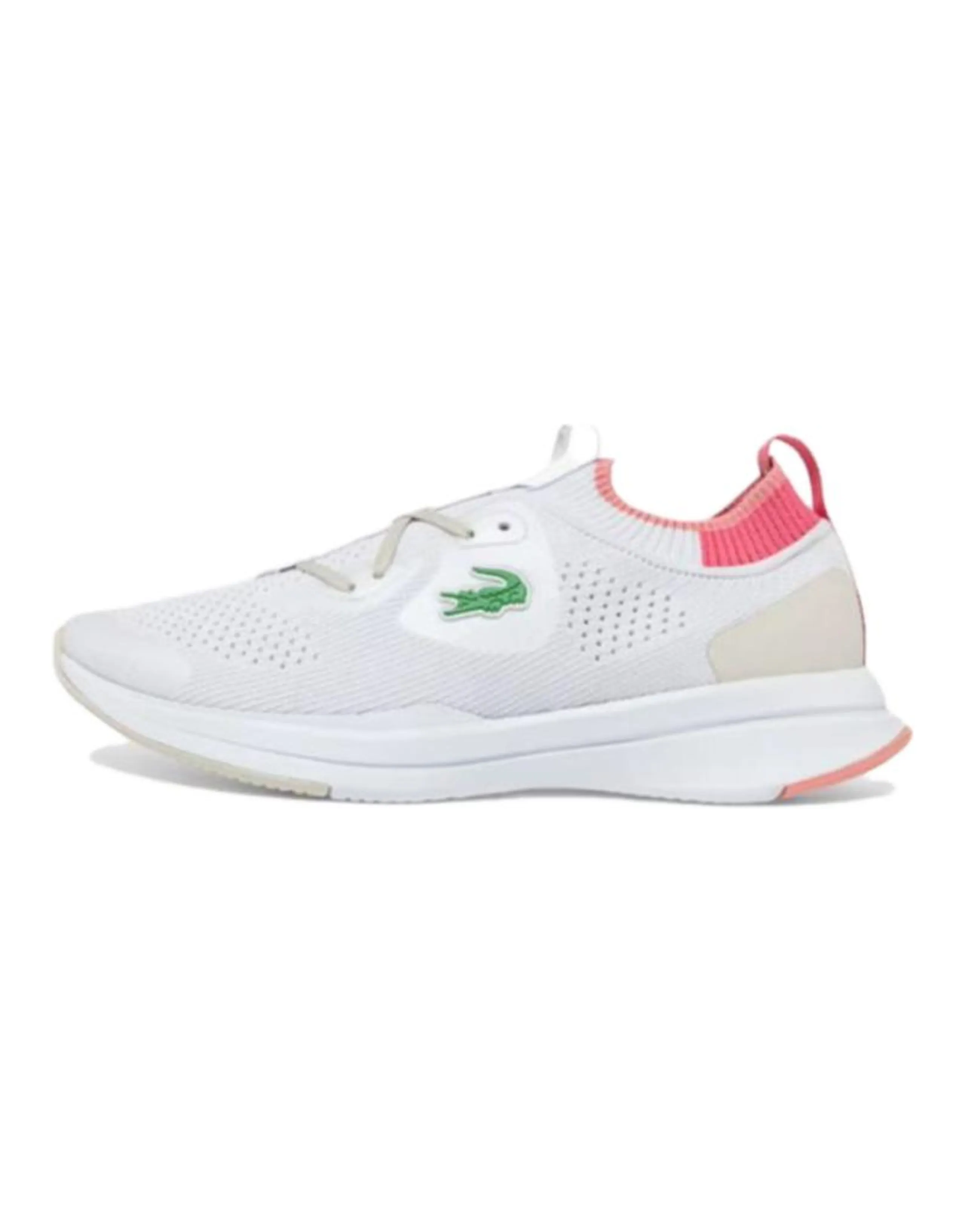 LACOSTE Casual Shoes Women's Low-Top White Pink