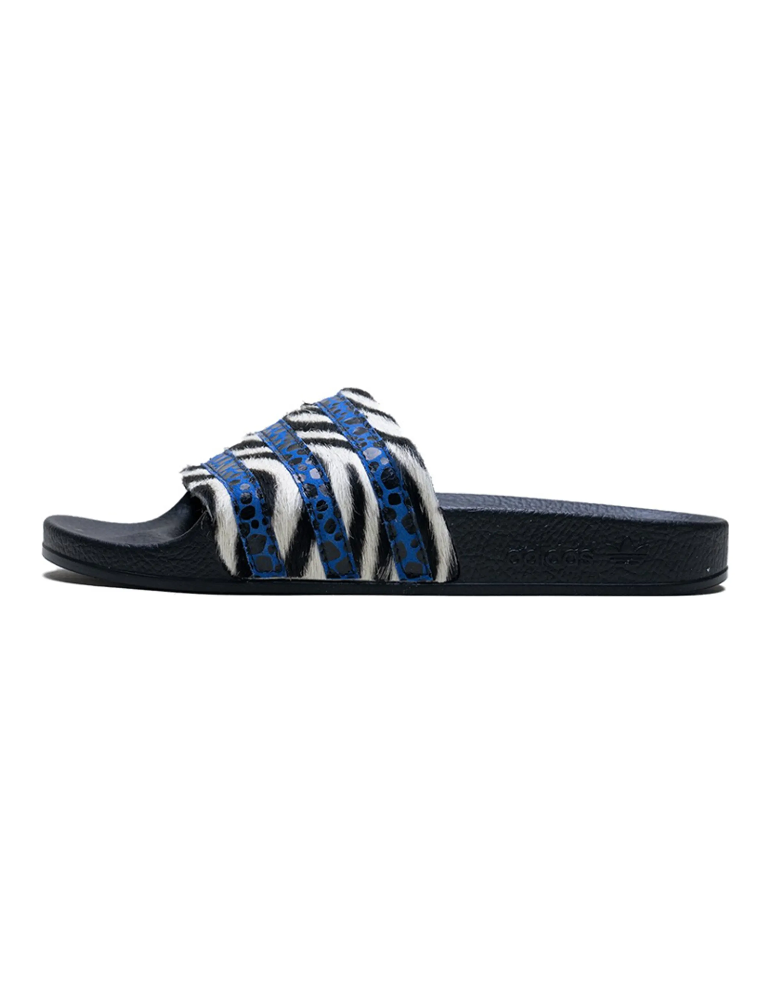 Adidas Originals Adilette 'Core Black Blue White' Women's