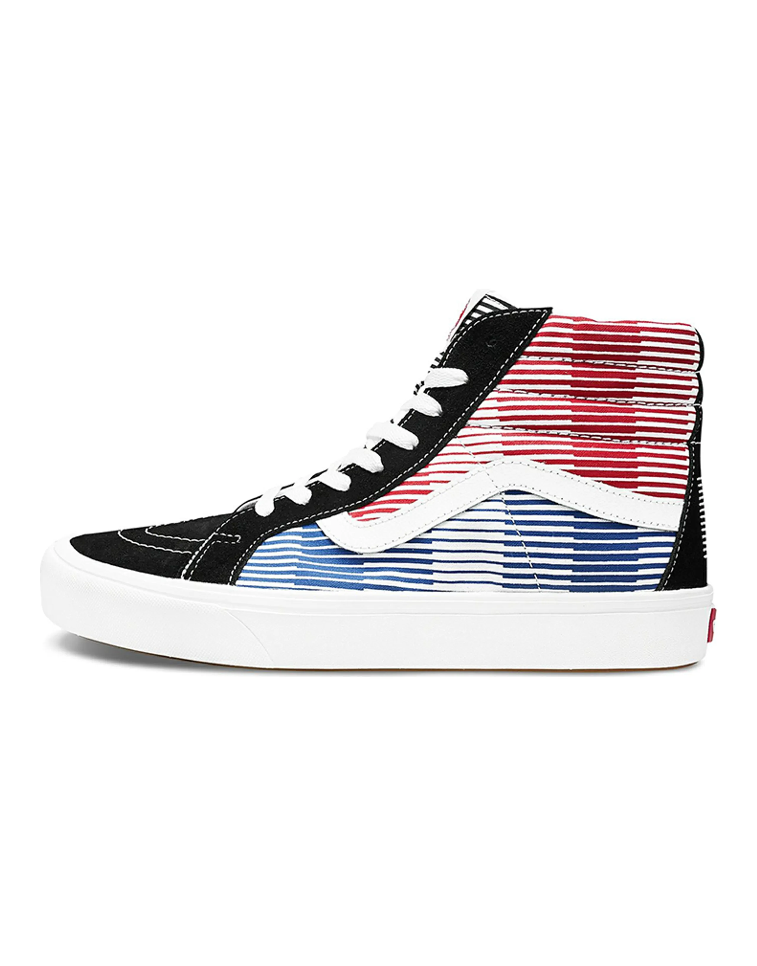 Vans Comfycush SK8 Hi Reissue 'Black Red Blue'