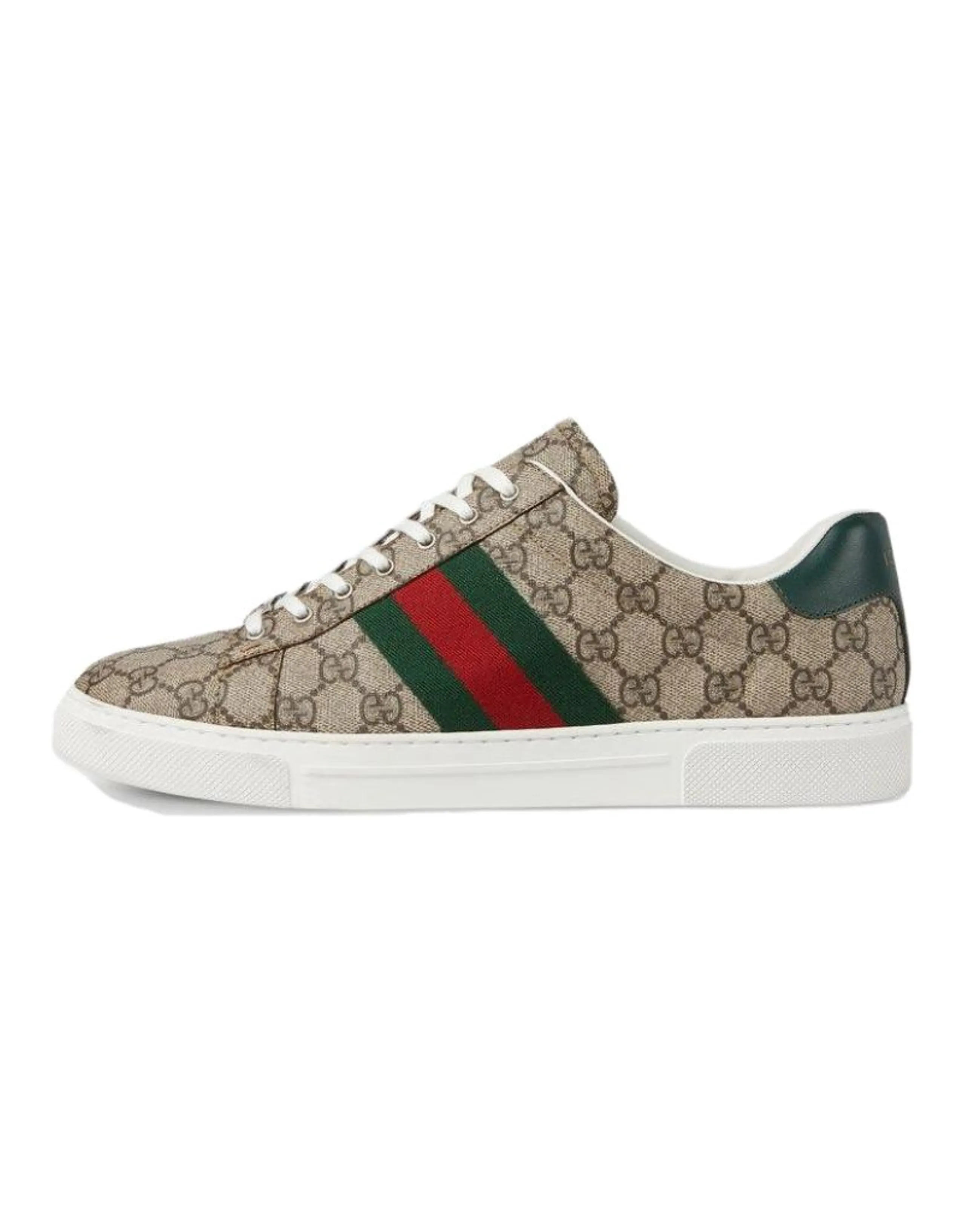 GUCCI Ace Web Beige Ebony