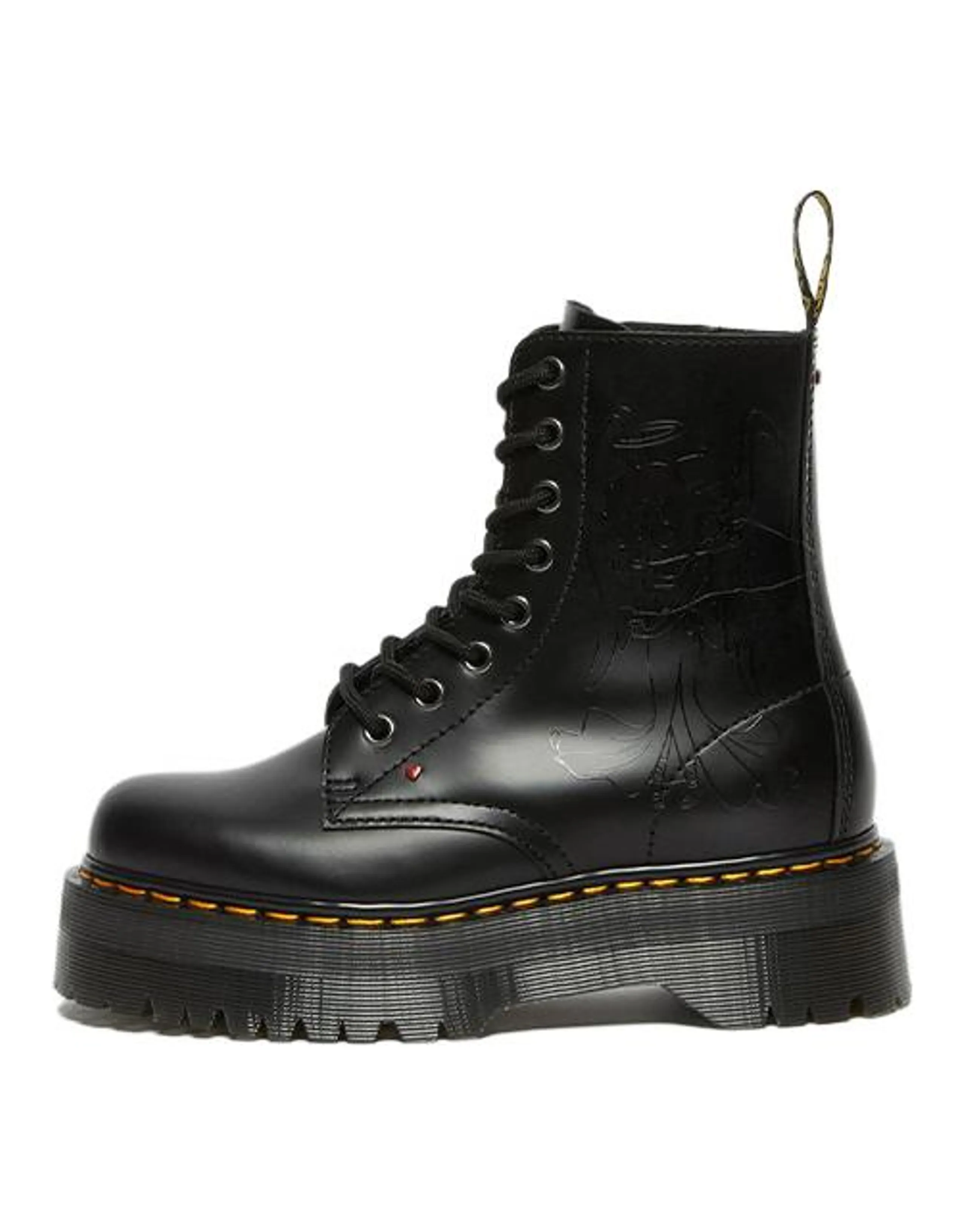 Dr.Martens X Betty Boop Jadon Leather Platforms Boot 'Black'