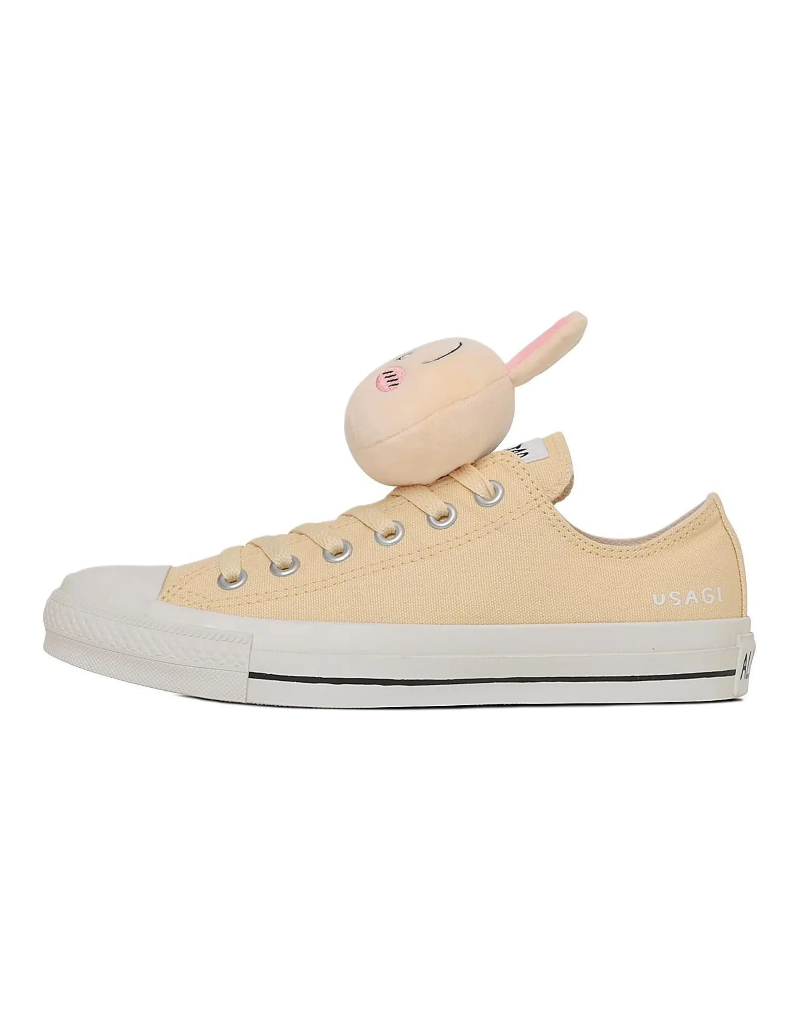 Chiikawa x Converse All Star Abrasion Resistant Low top Canvas Shoes Unisex Yellow