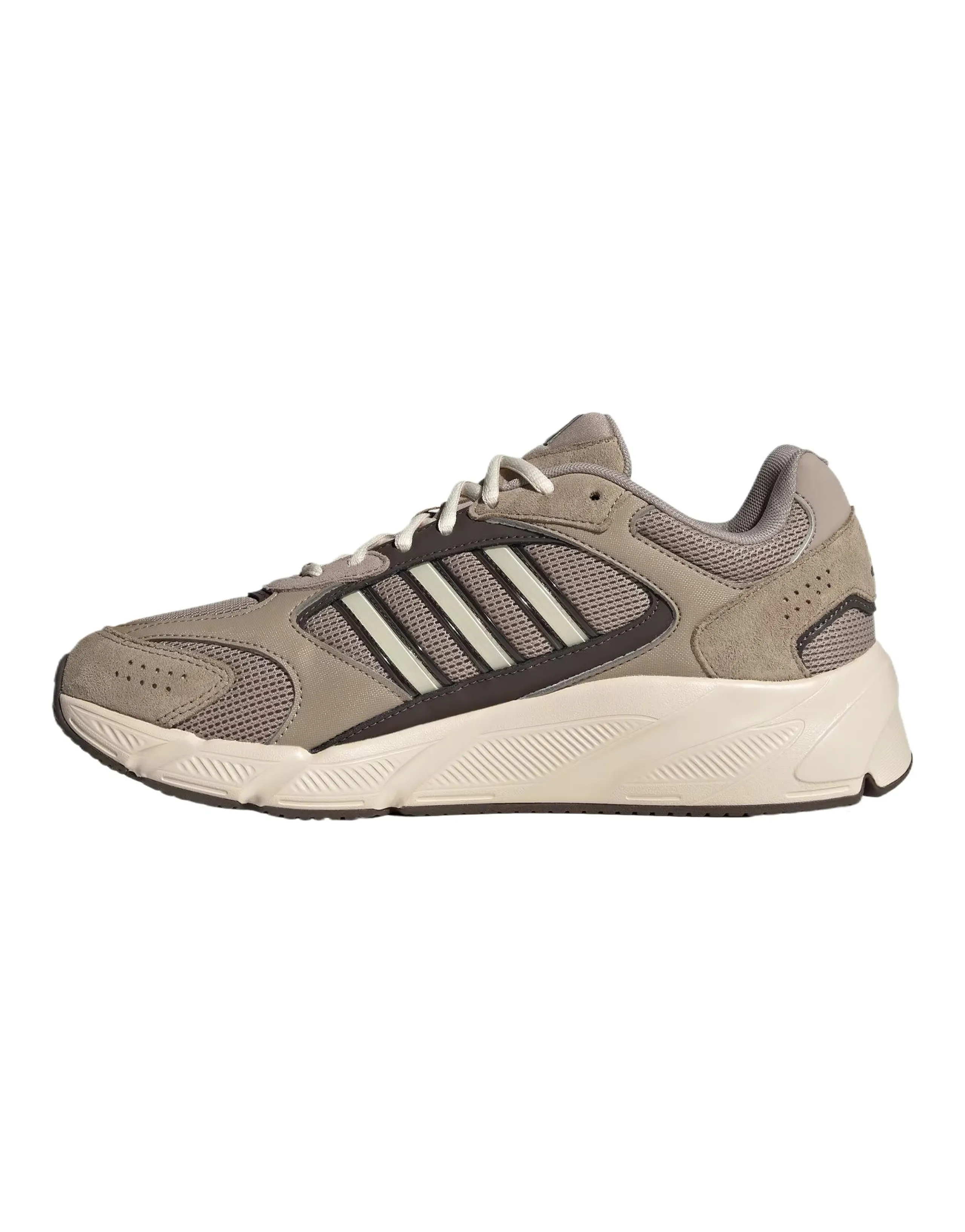 Adidas CRAZYCHAOS 2000 Anti-Slip And Wear-Resistant Breathable Low-Top Chunky Sneakers Men's Brown