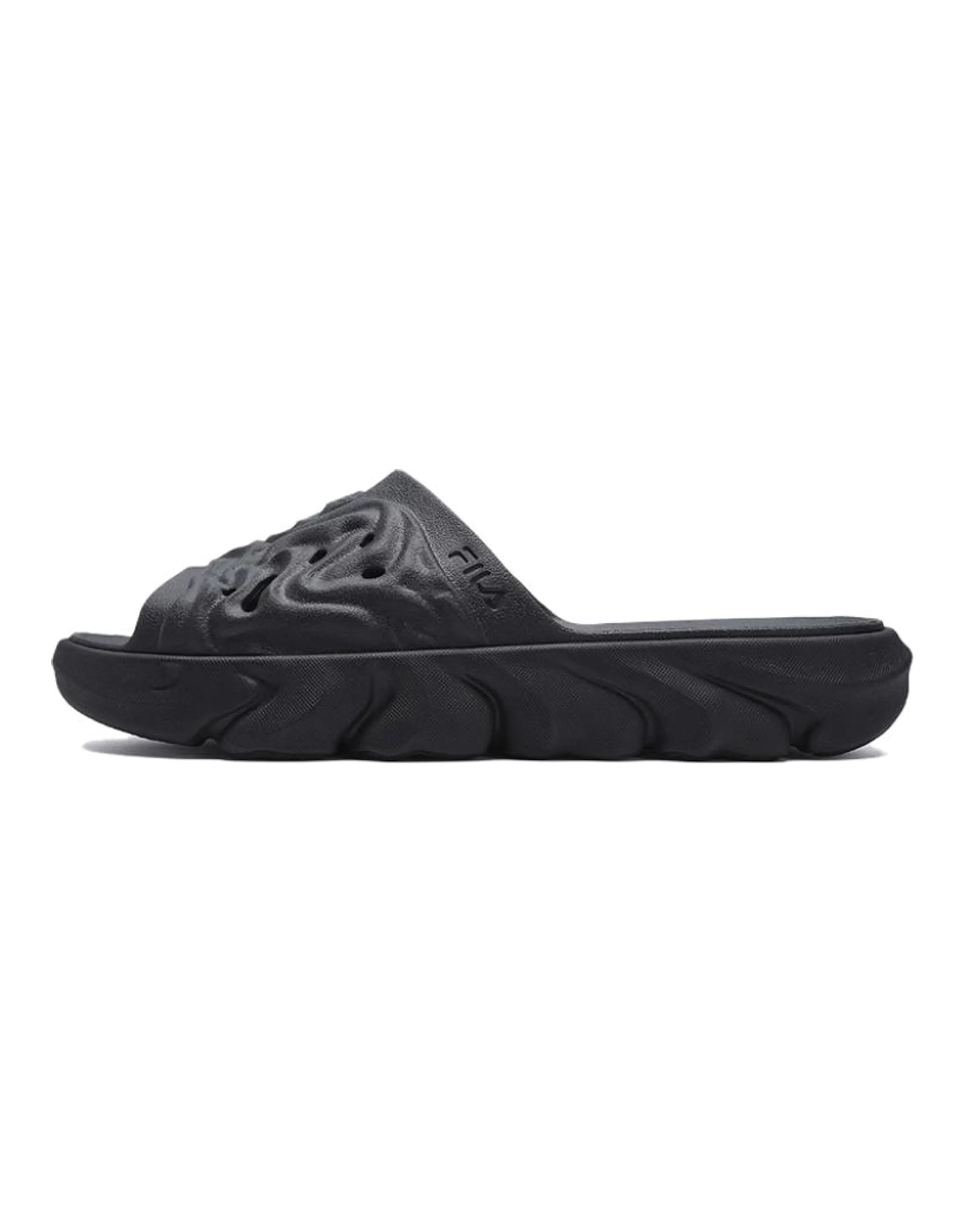 FILA SNOWCAP Rock Slides Comfortable Versatile Flip-Flops Men's Black