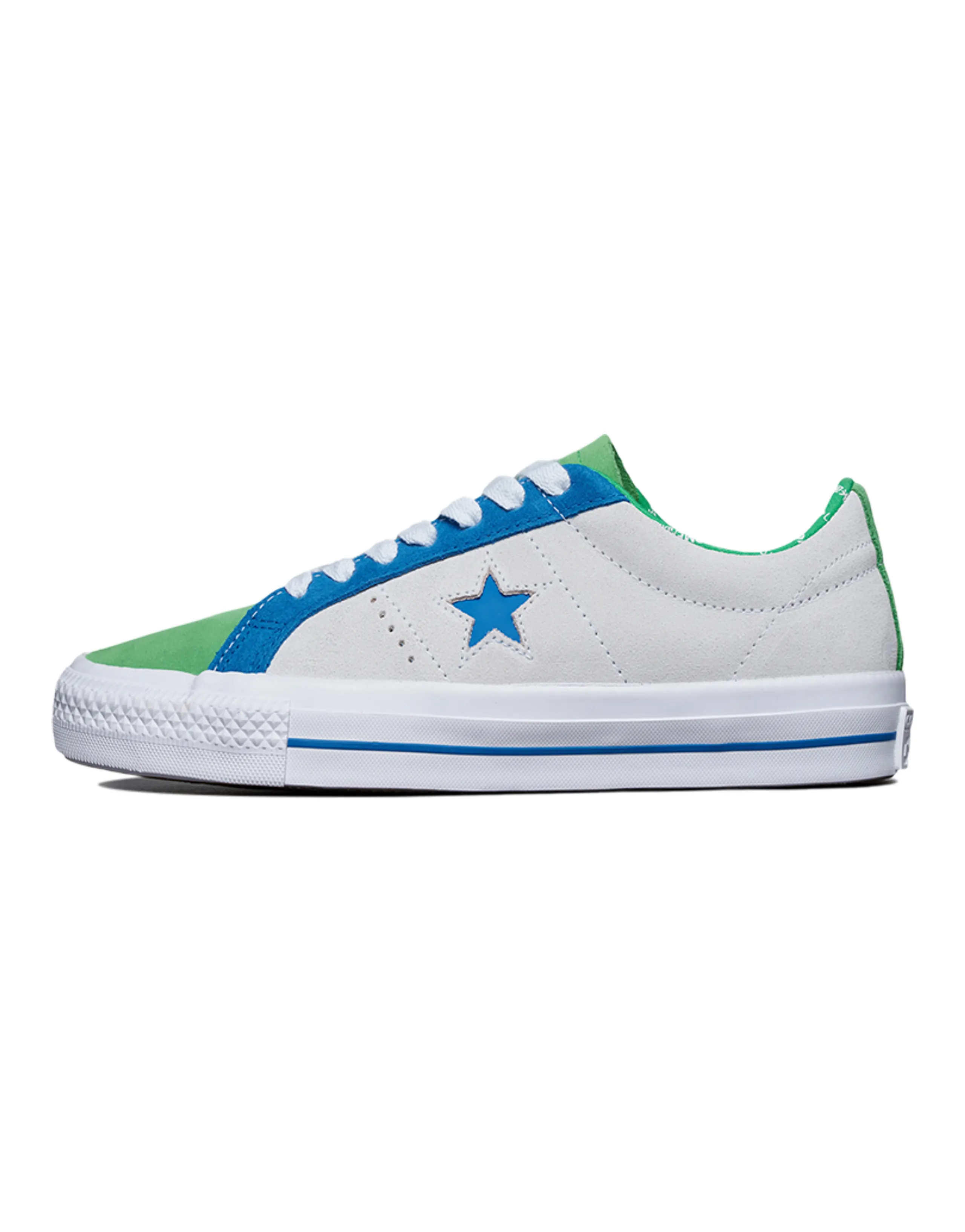 Converse Unisex One Star Pro Sneakers White/Blue