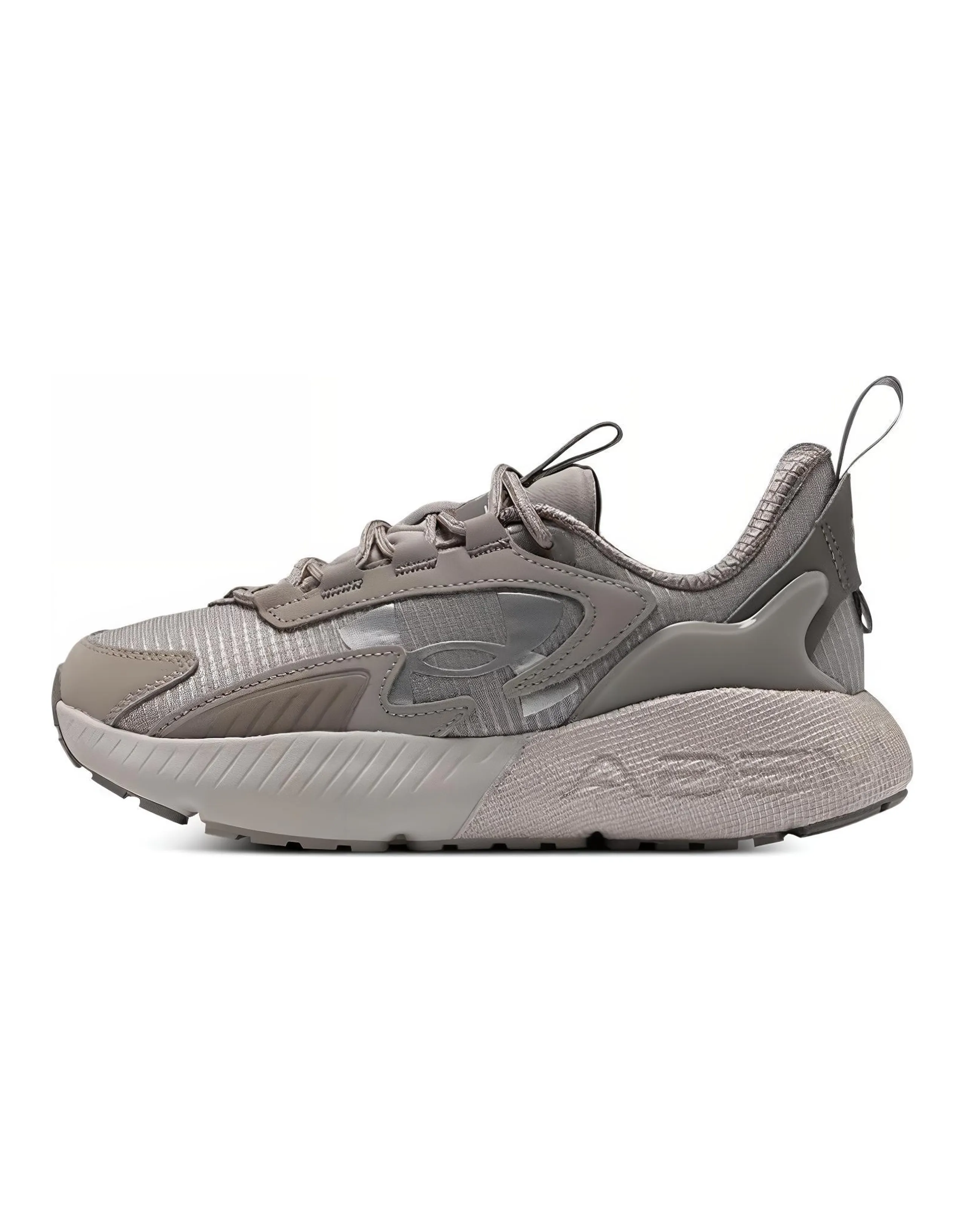 Under Armour HOVR Mega 2 Cushioned Wear-Resistant Breathable Rebound Low-Top Running Shoes Unisex Gray