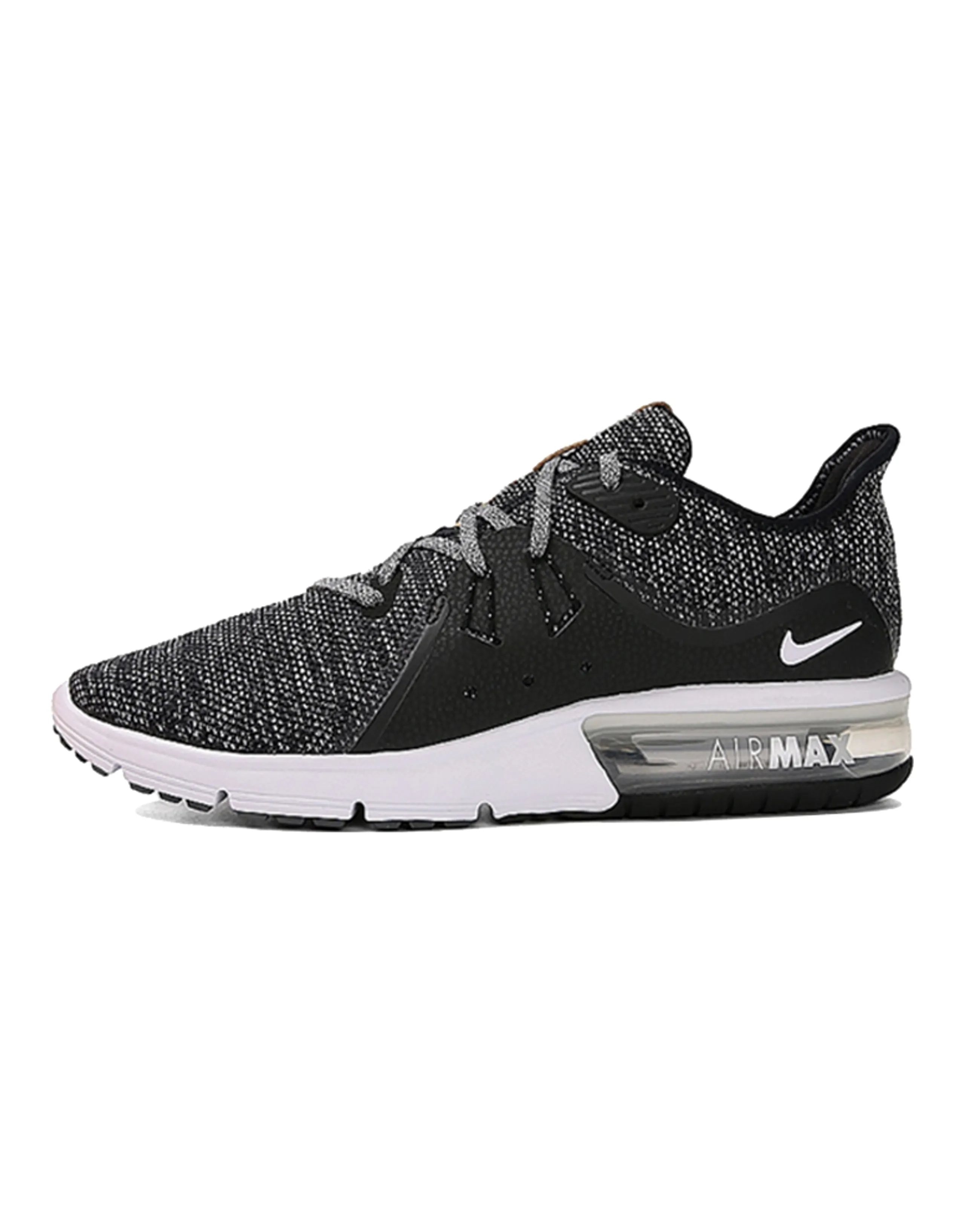 Nike Air Max Sequent 3 Black White Dark Grey