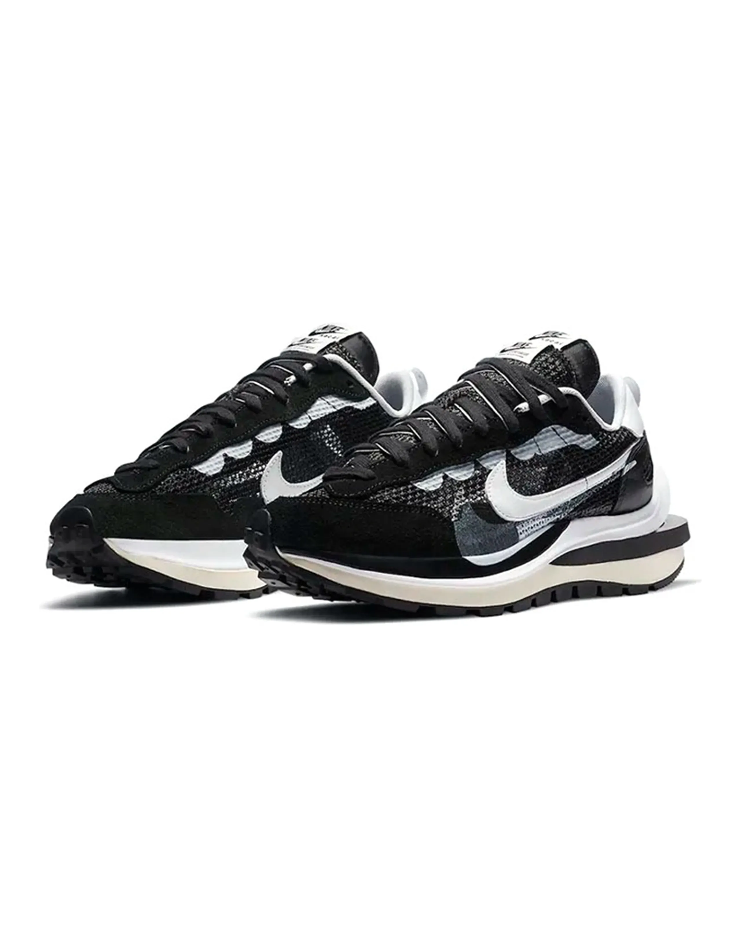 Nike Sacai X VaporWaffle 'Black White'