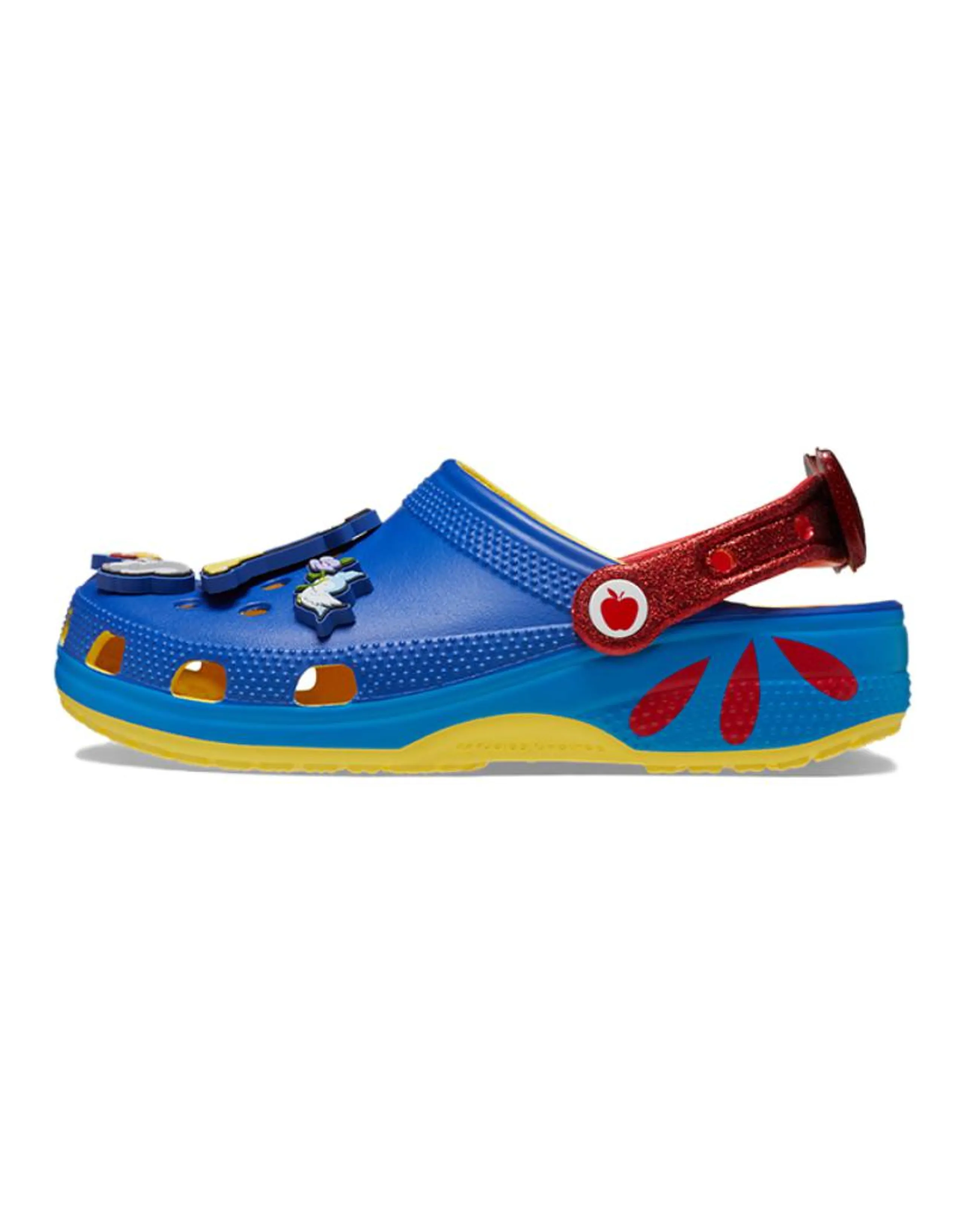 Crocs Snow White Classic Clogs 'Blue Yellow Red' Women's