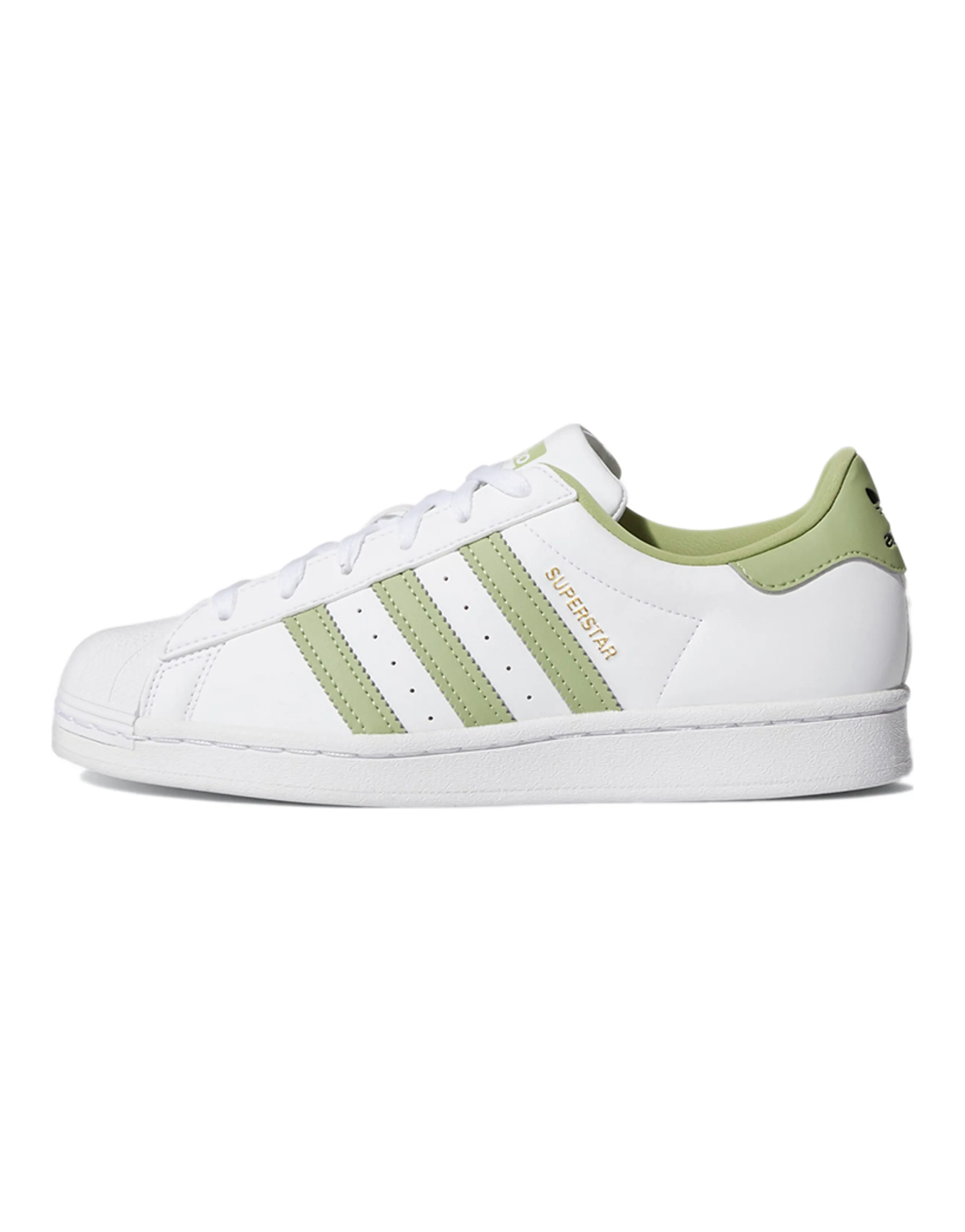 Adidas Originals Superstar 'White Magic Lime' Women's