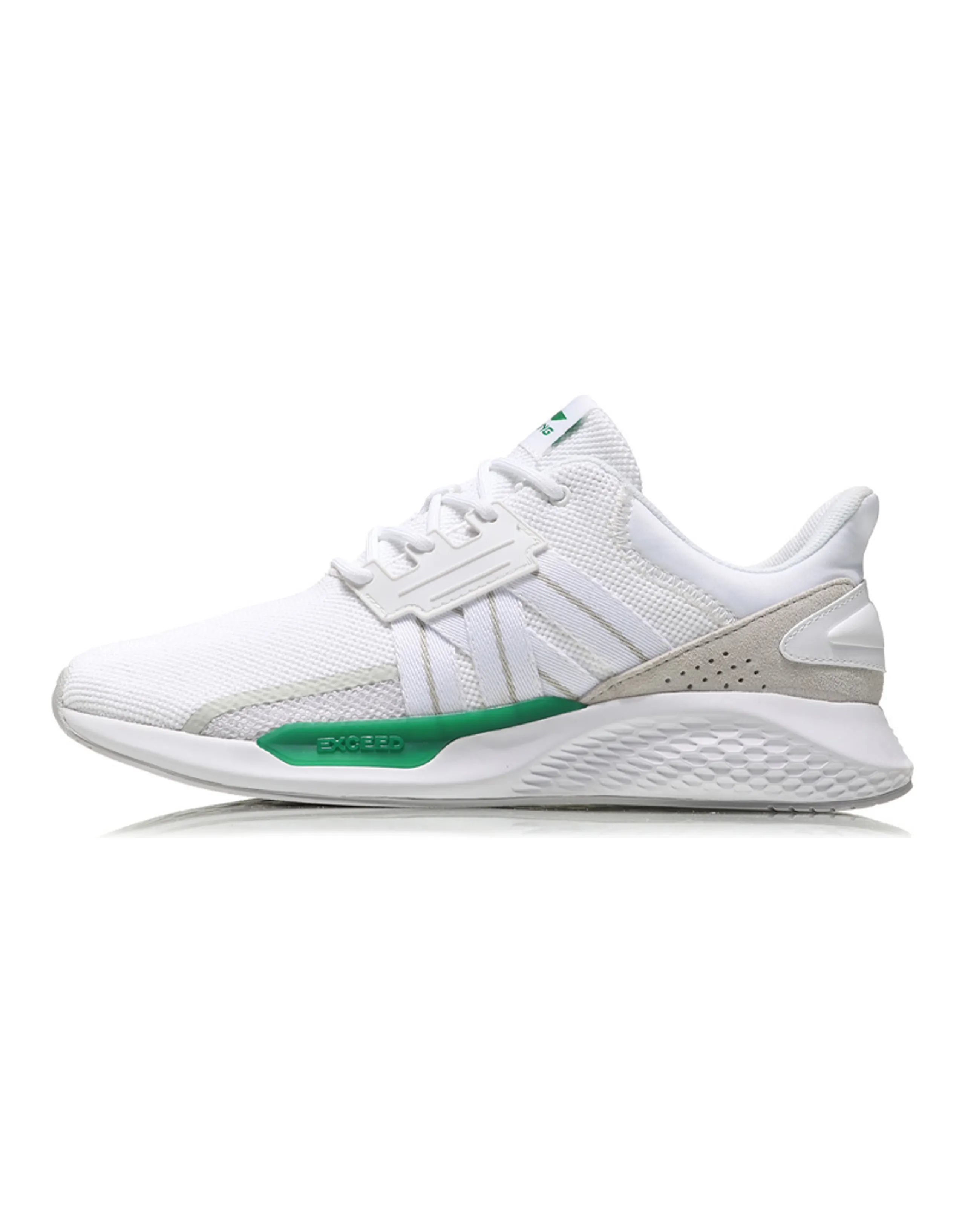 LINING Xingcheng 2 Casual Shoes Men Low-Top White Gray Green