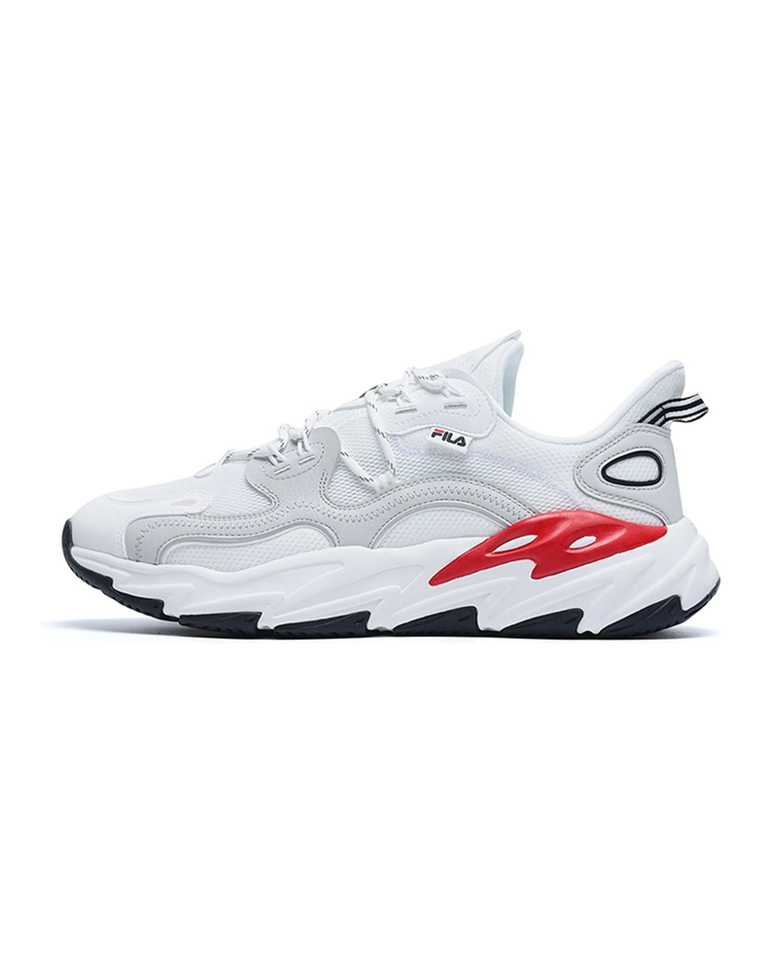 FILA Wave Low Top Shoes 'White Red Grey'