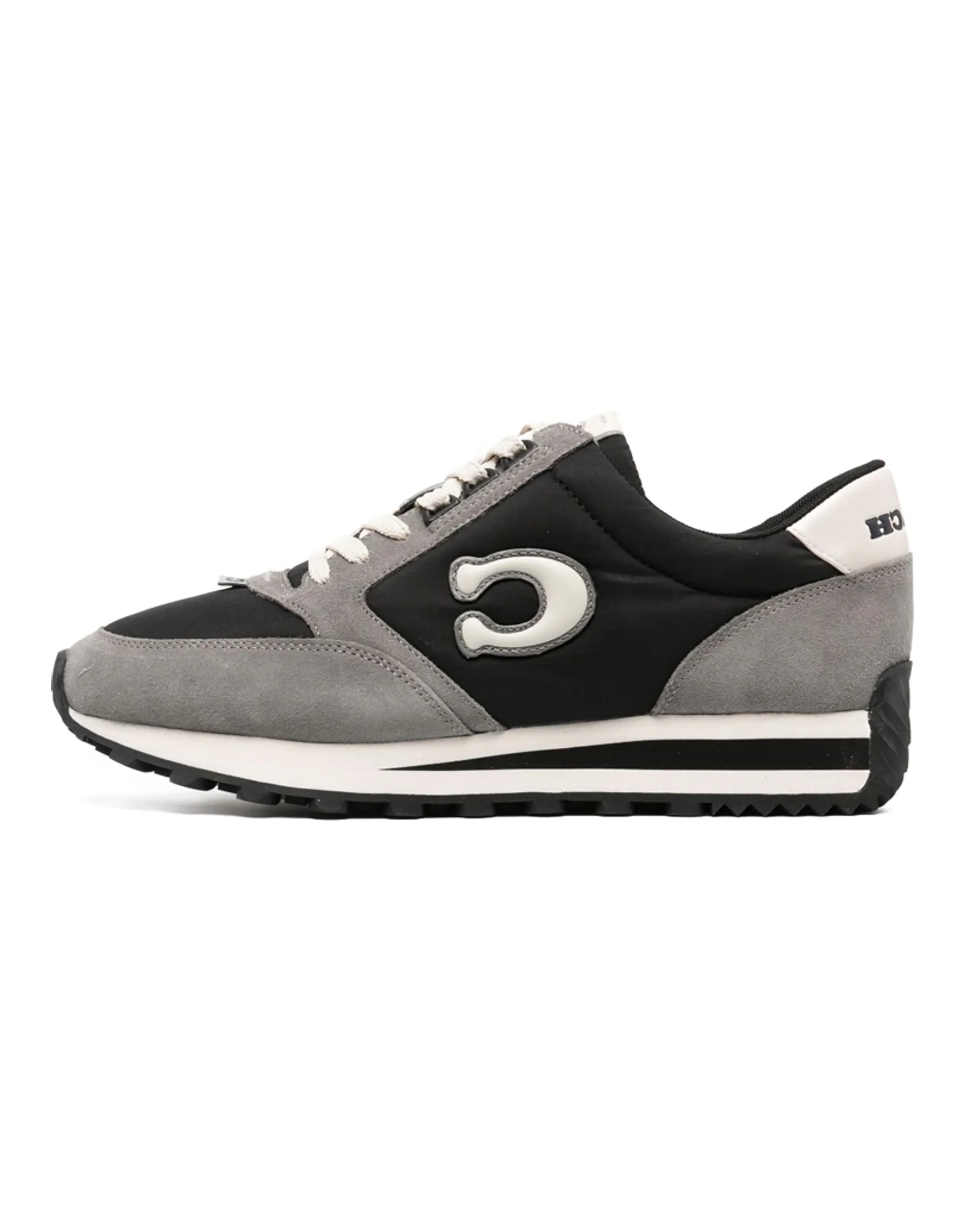 COACH Wear-Resistant Low-Top Casual Shoes Men's Gray Black