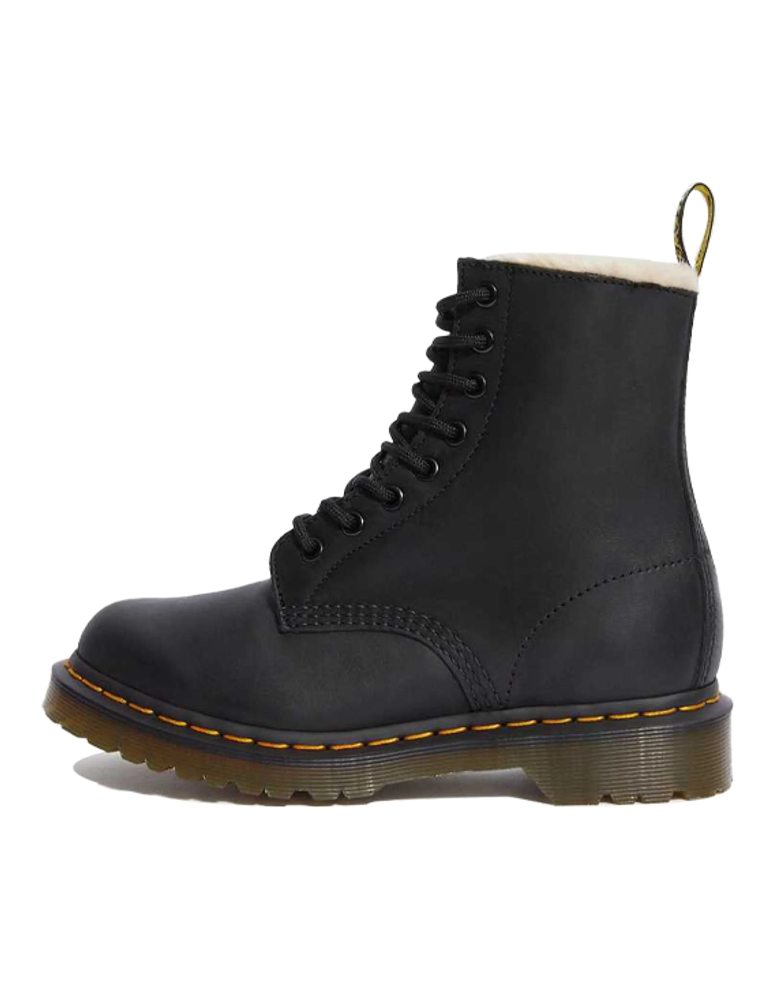 Dr.Martens 1460 Faux Fur Lined Black Women's