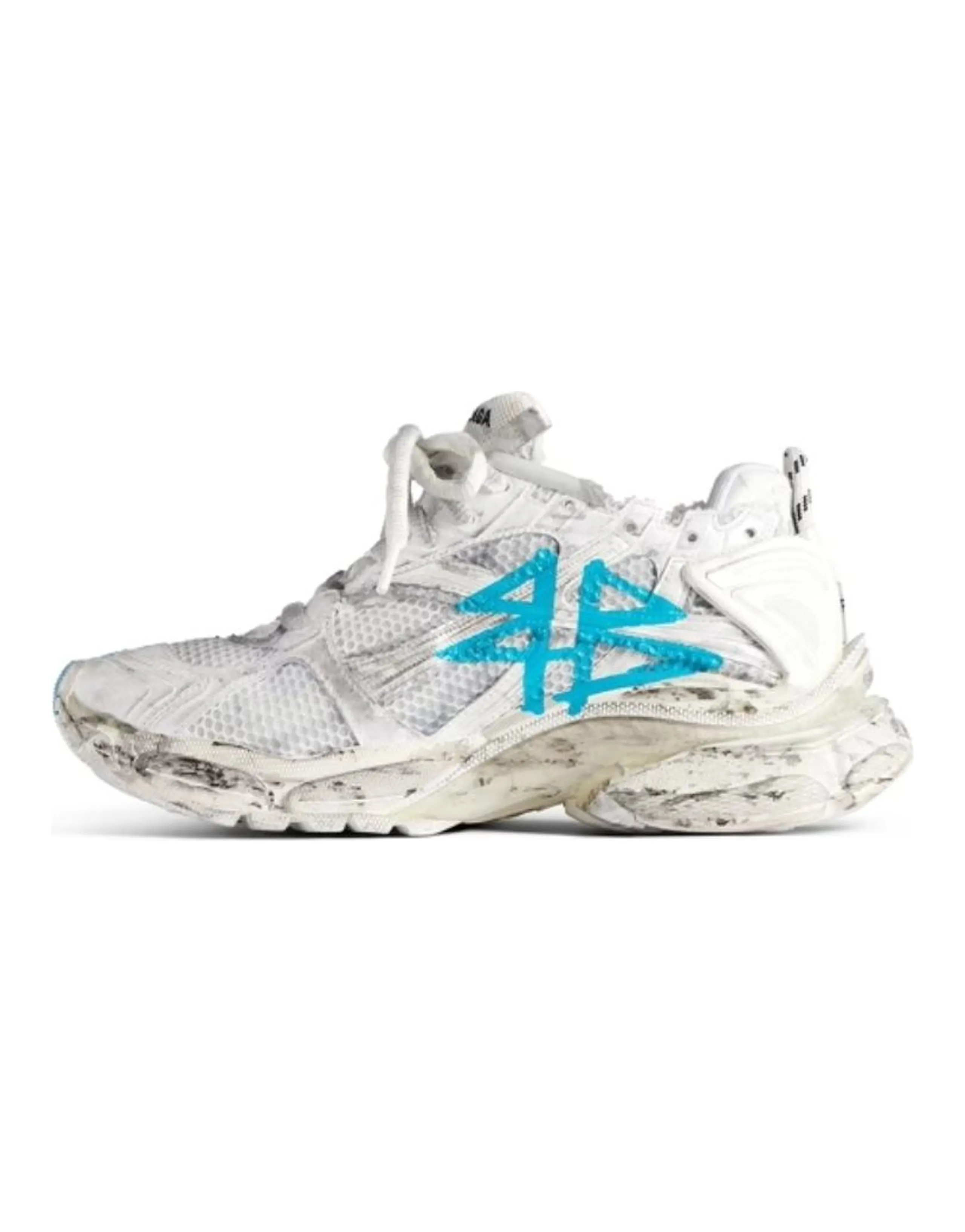 Balenciaga Logo Printed Lace Up Sneakers Women's