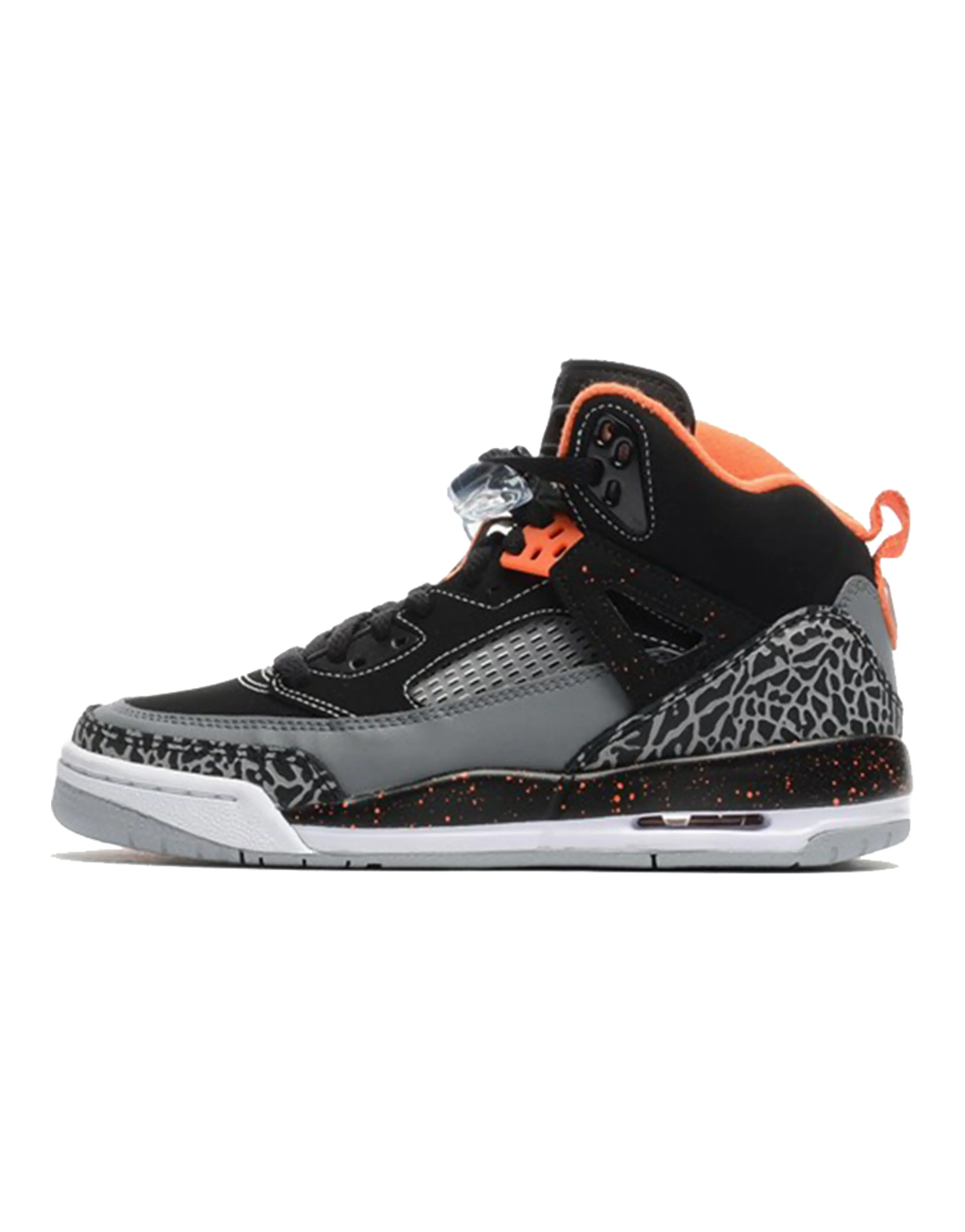 Jordan Spizike Black Electric Orange GS