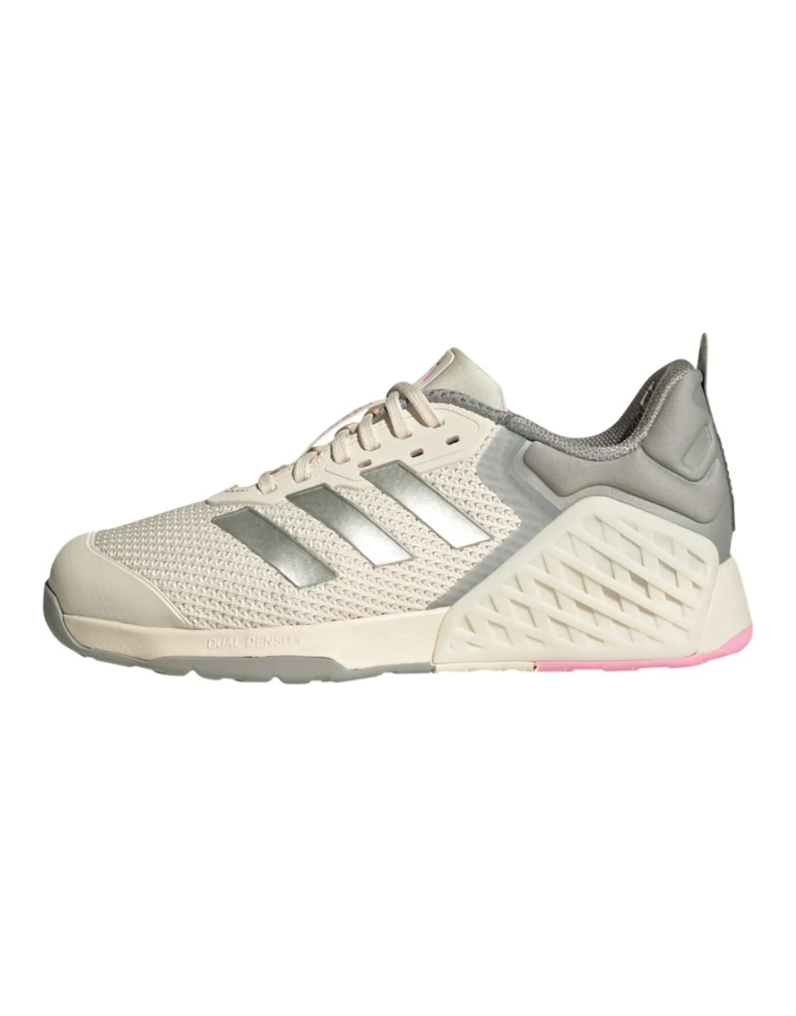 adidas DROPSET 3 Low-Top Training Shoes Women's Silver White
