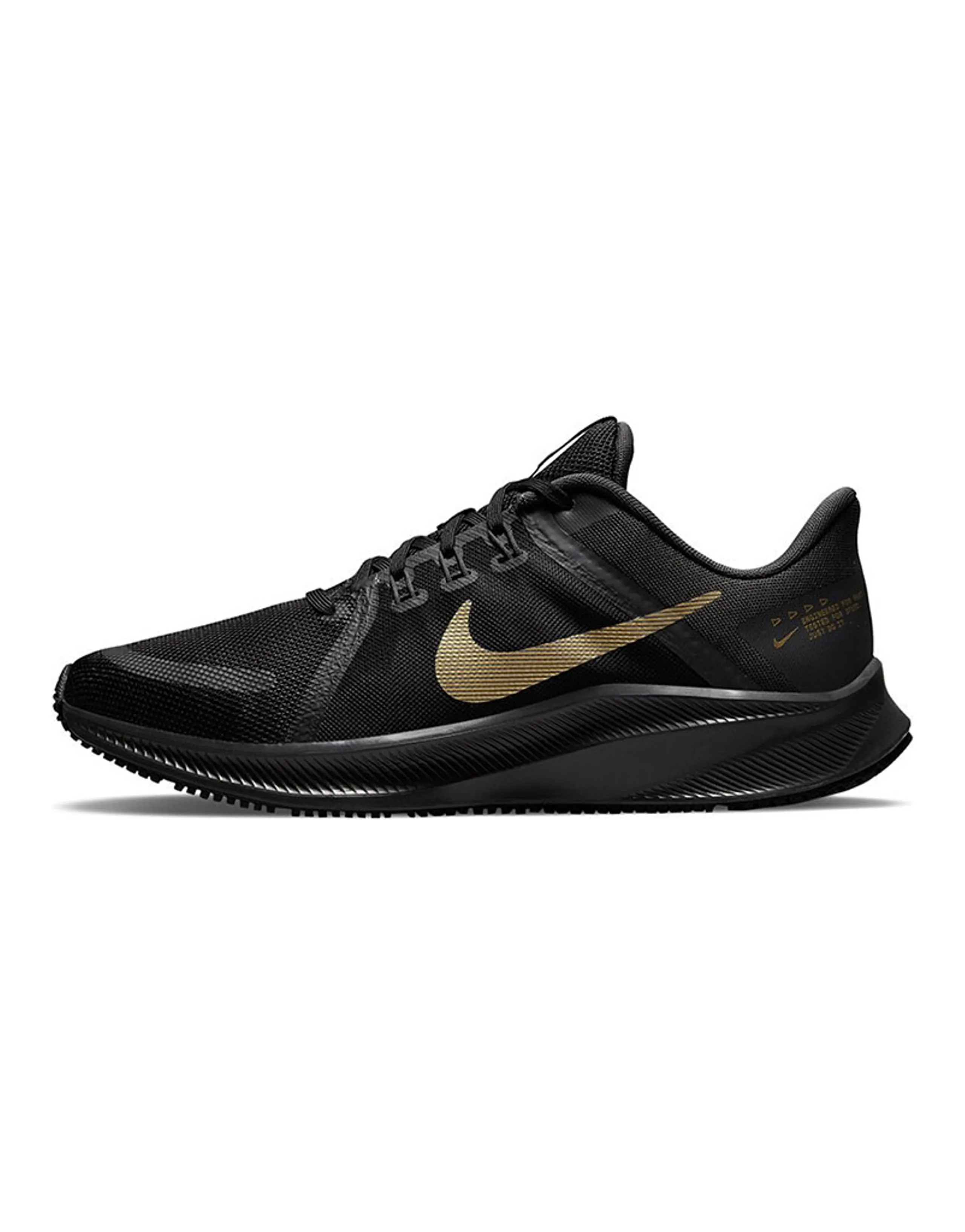 Nike Quest 4 Black Metallic Gold