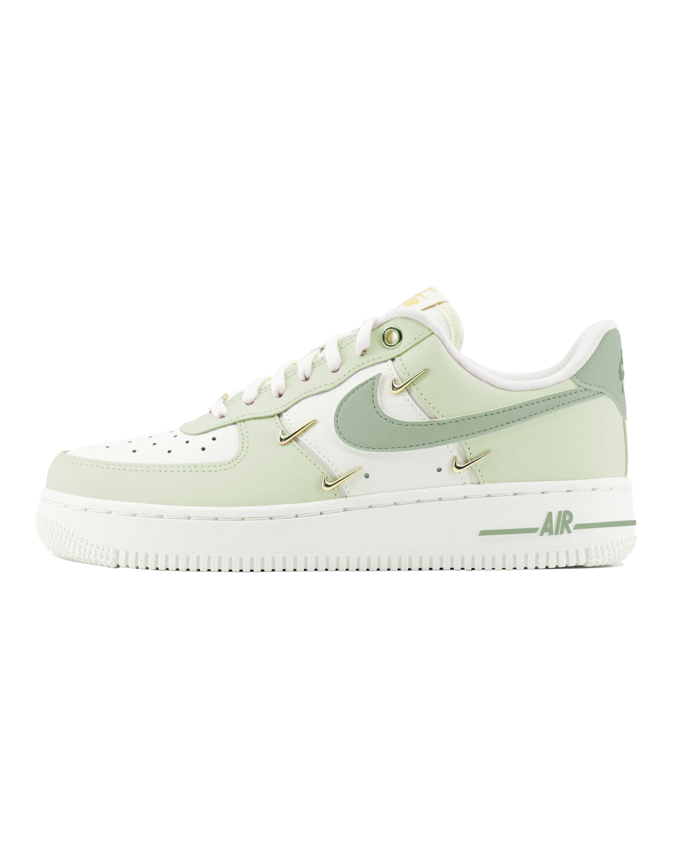 Custom Sneakers Nike Air Force 1 Comfortable Versatile Wear-Resistant Low-Top Skate Shoes Unisex Green White