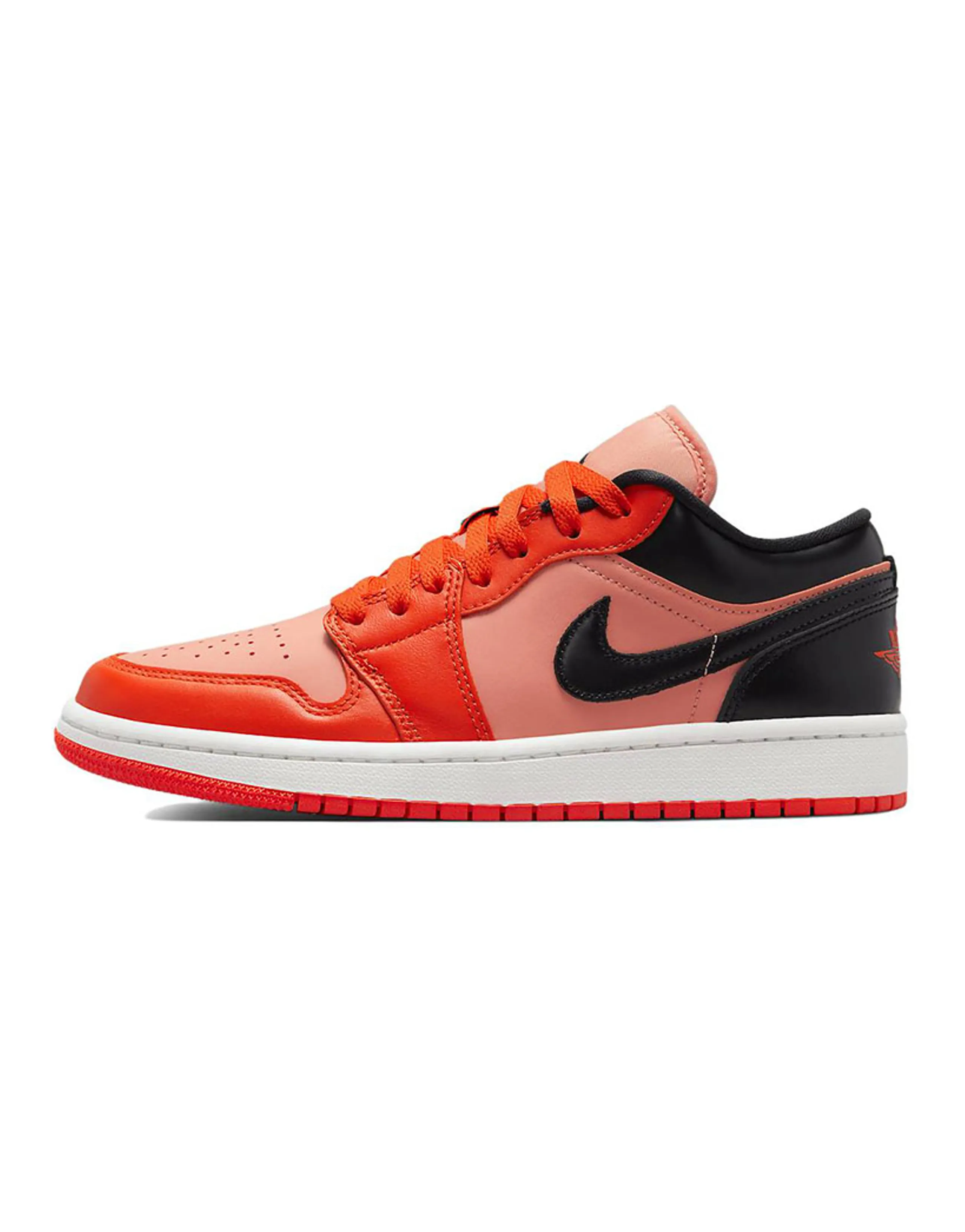 JORDAN 1 Low Orange Black Women's