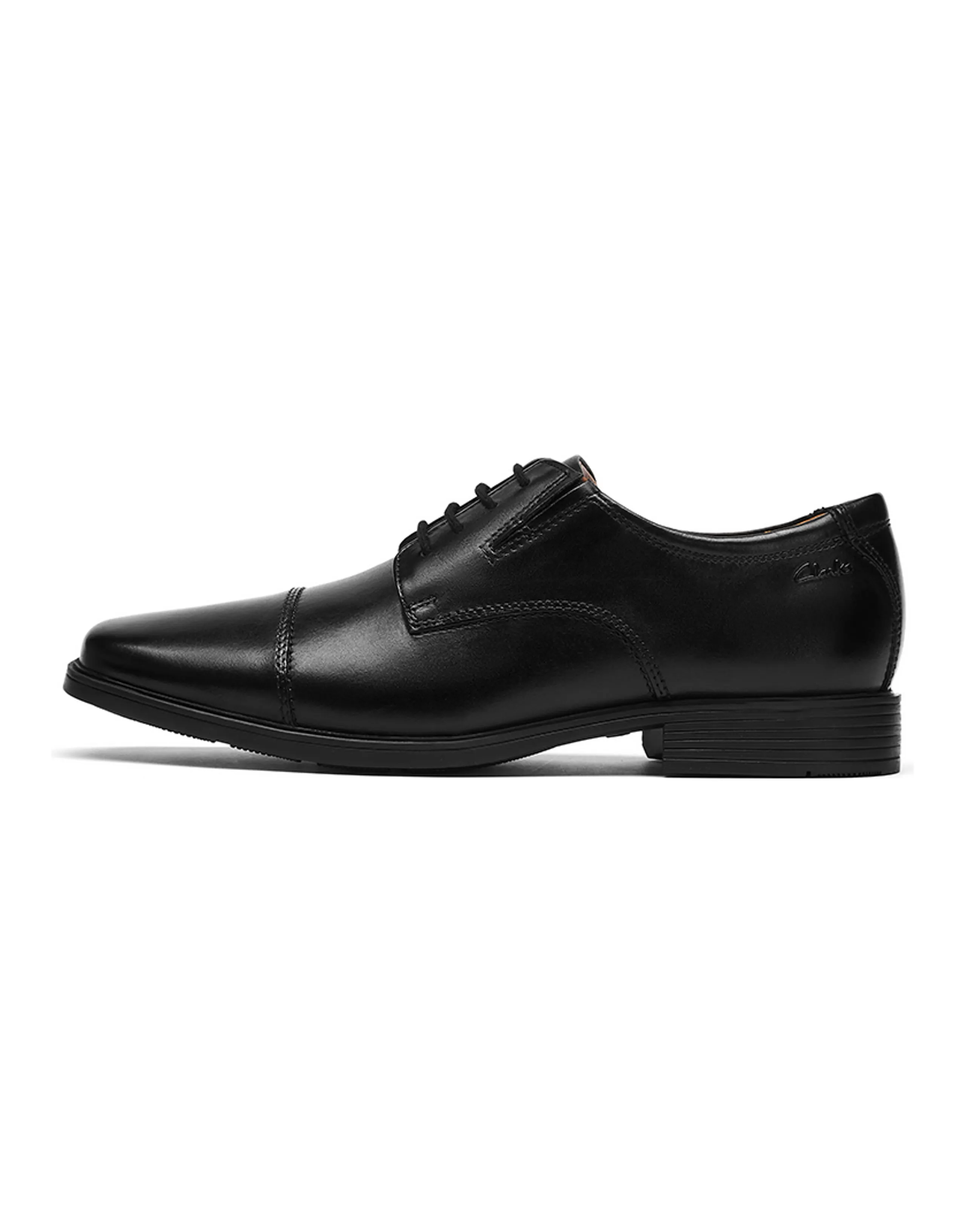 Clarks Dress Shoes Men Low-Top Black