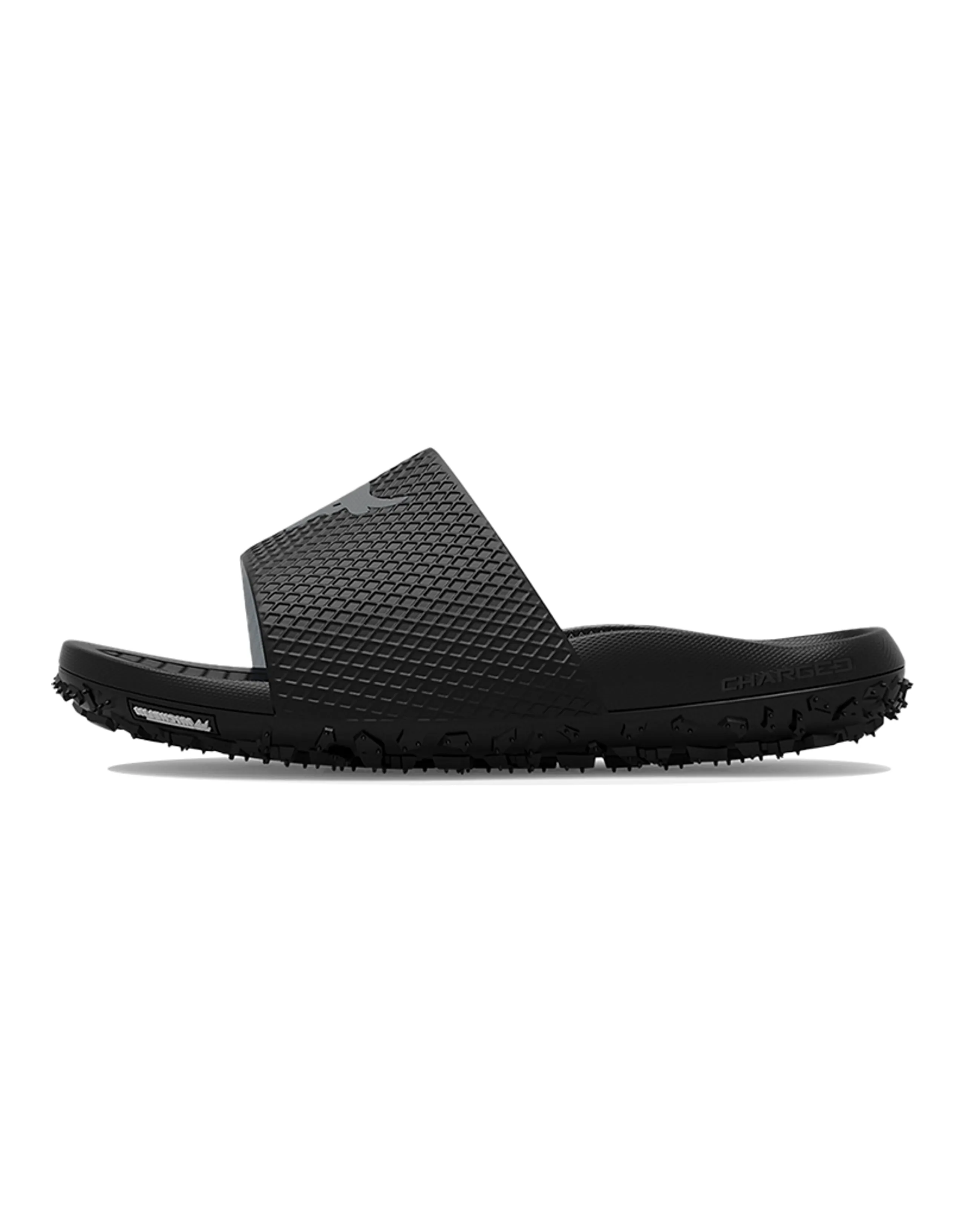 Under Armour Project Rock Slide 'Black Pitch Grey'
