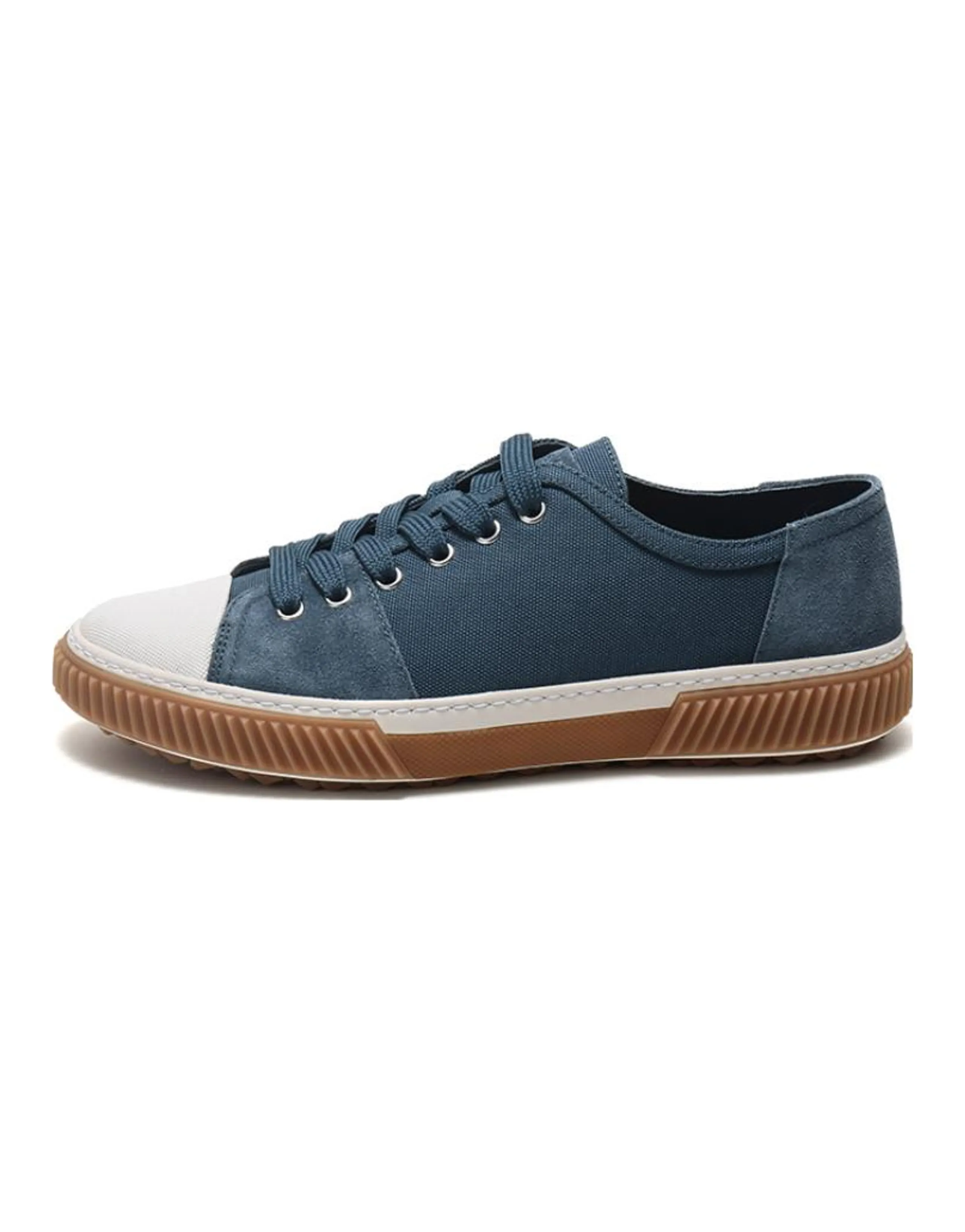 PRADA Stylish Skateboarding Shoes Men's Interstellar Blue