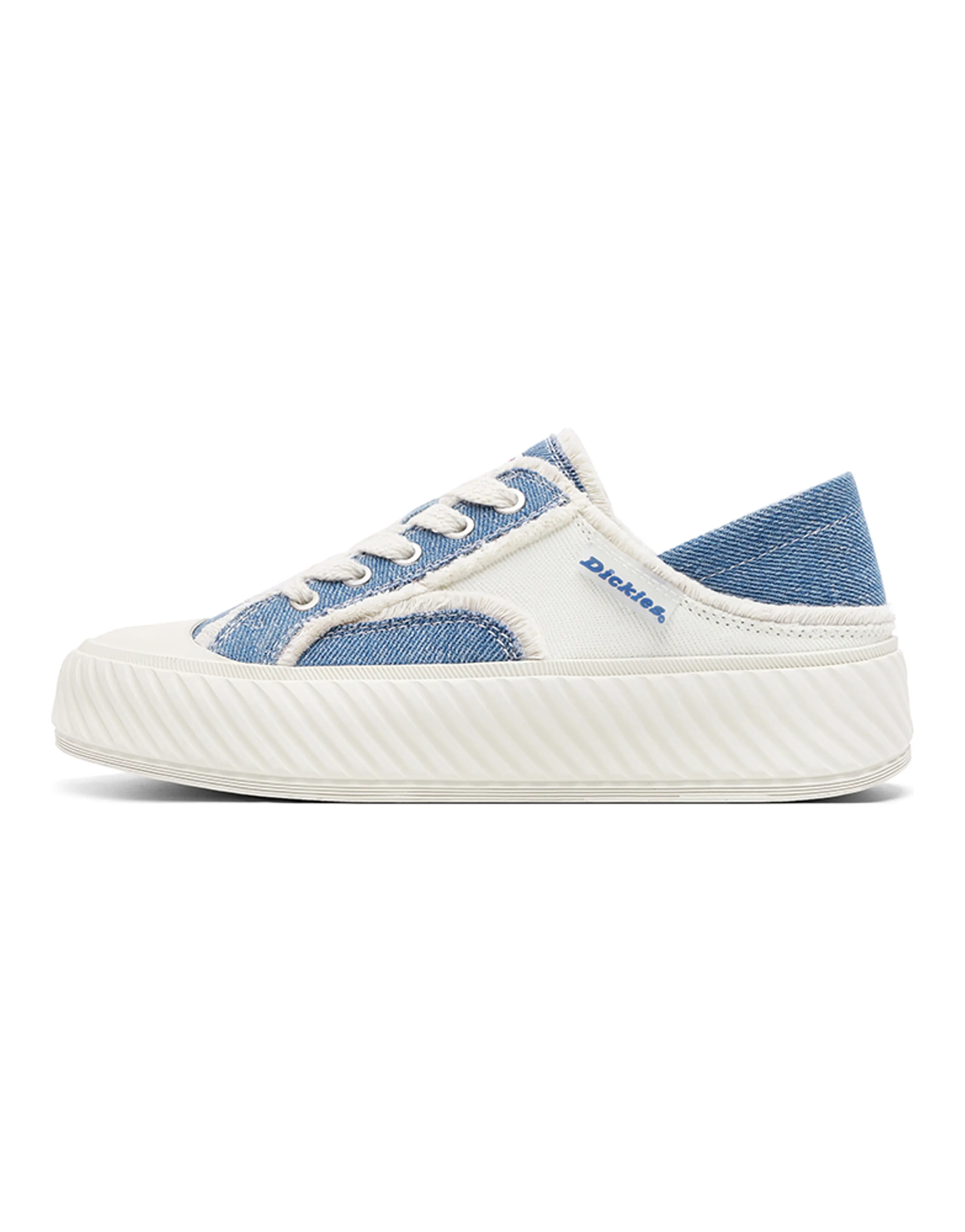 Dickies Low-Top Skateboard Shoes Women's Beige Blue