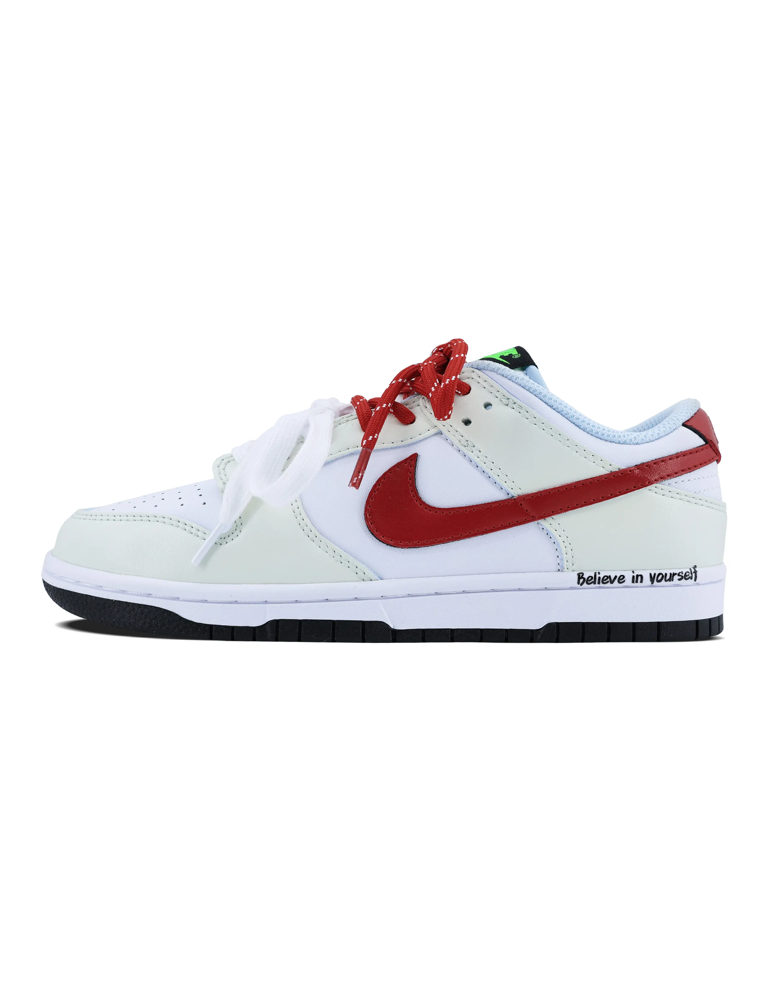 Nike Dunk Anti-Slip Wear-Resistant Low-Top Skateboard Shoes GS Cream Yellow