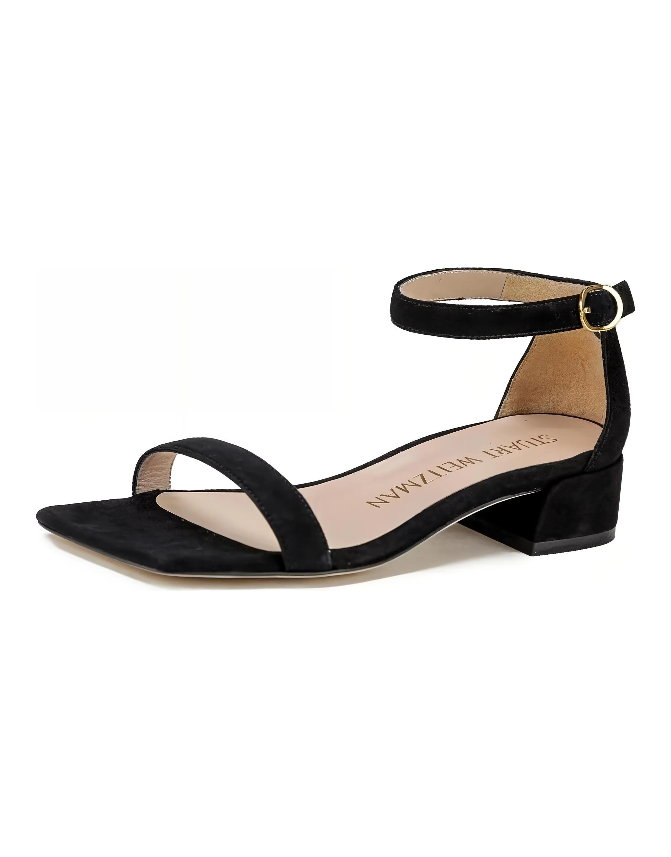 Stuart Weitzman/SW Nudistjune One Strap Sandals Women's Black