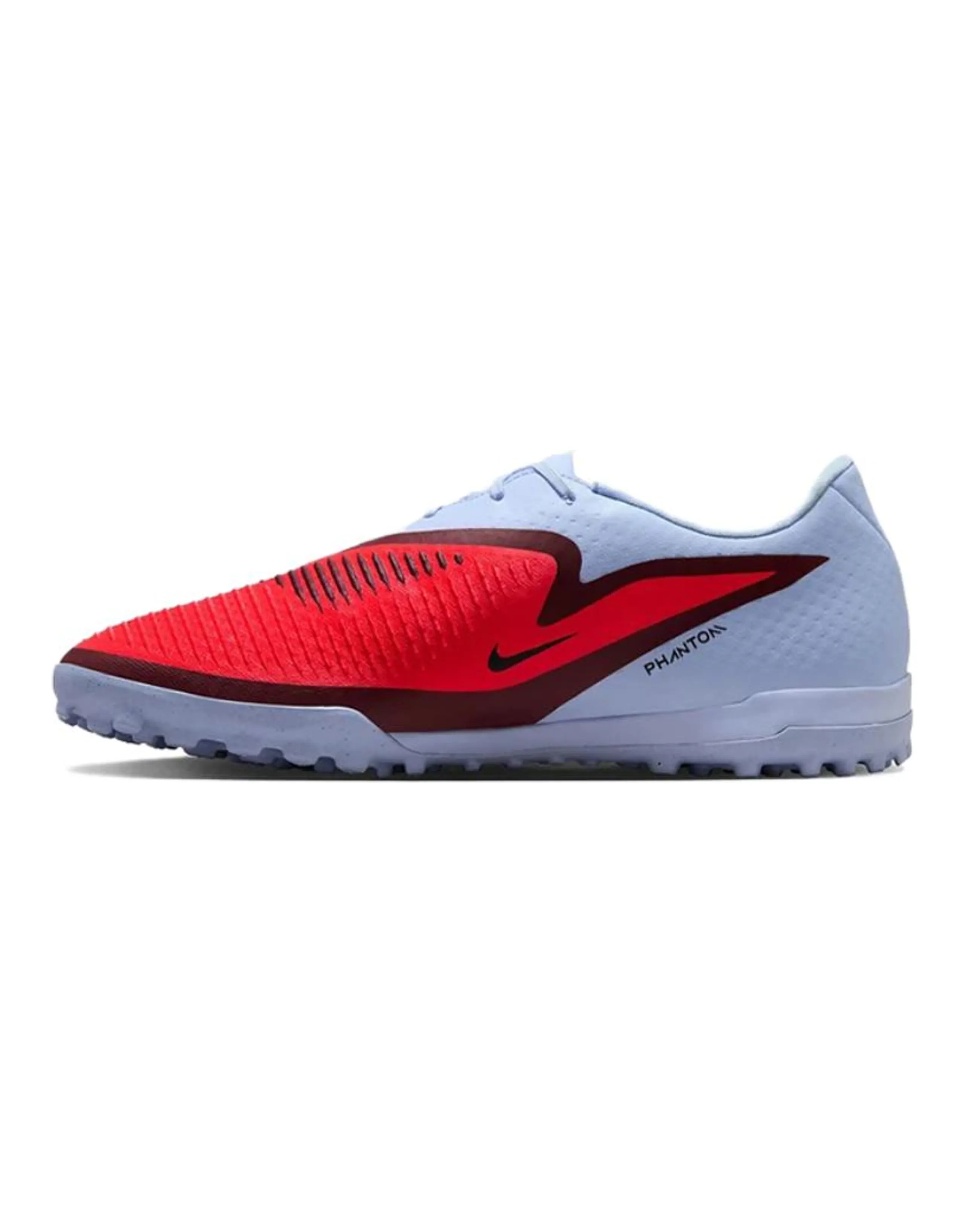 Nike Phantom 360 Sport Comfort TF (Rubber Turf) Wear-Resistant Soccer Cleats Unisex White Red