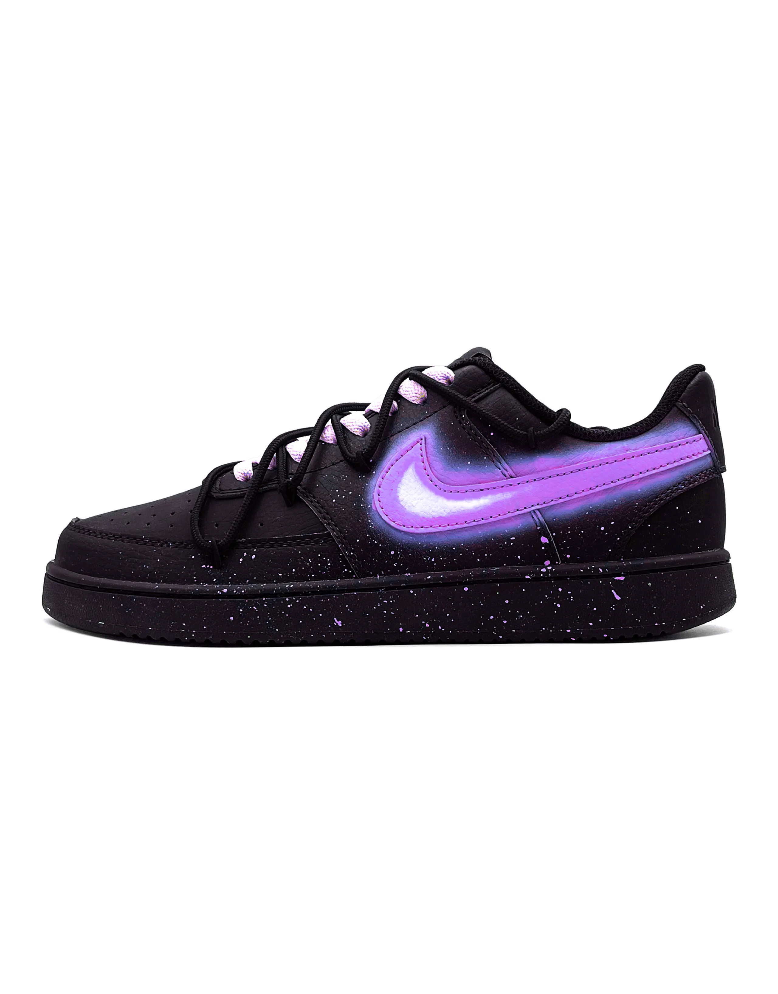 Nike Court Vision Low Wear-Resistant Low-Top Skateboard Shoes Unisex Misty Purple