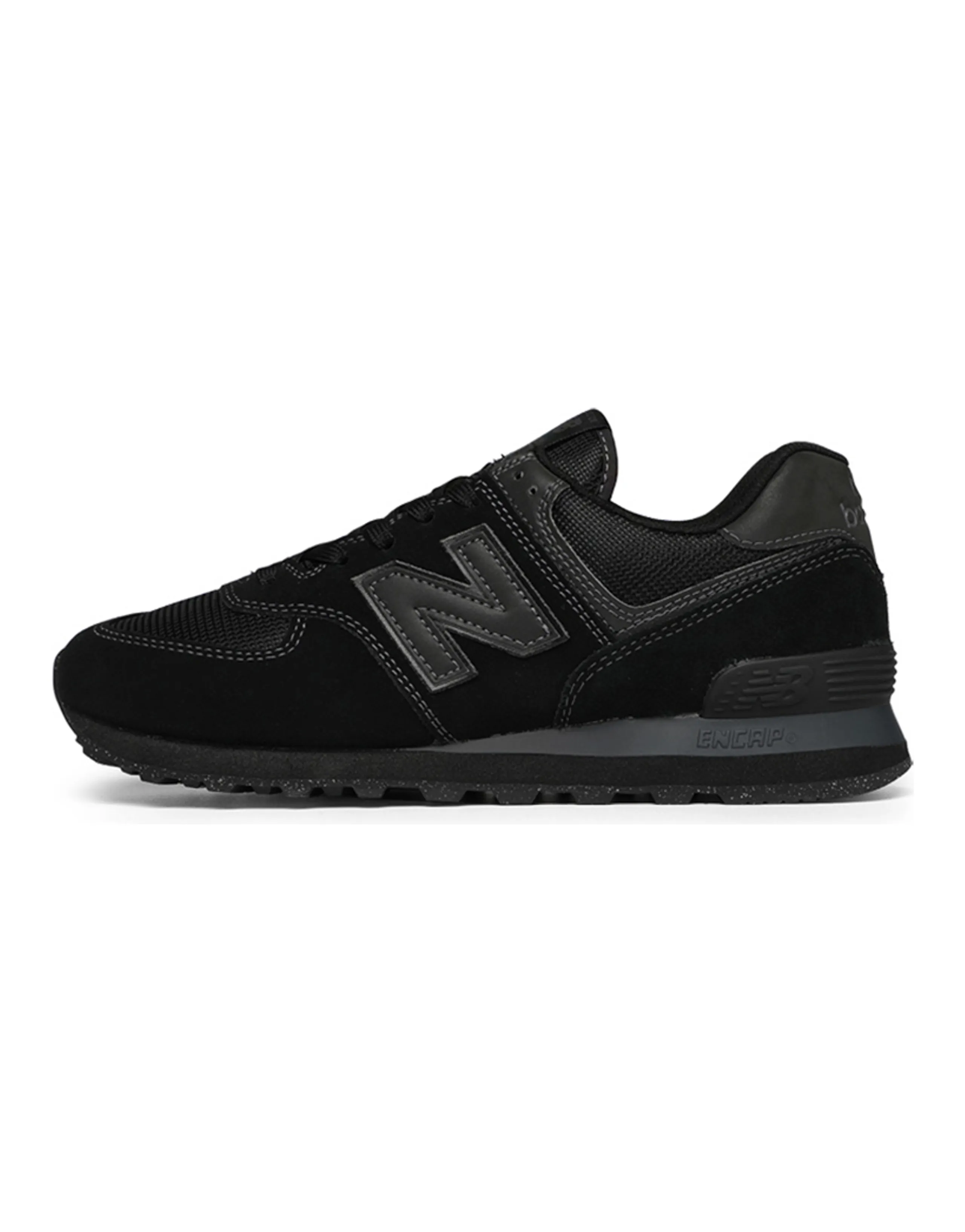 New Balance 574 Triple Black