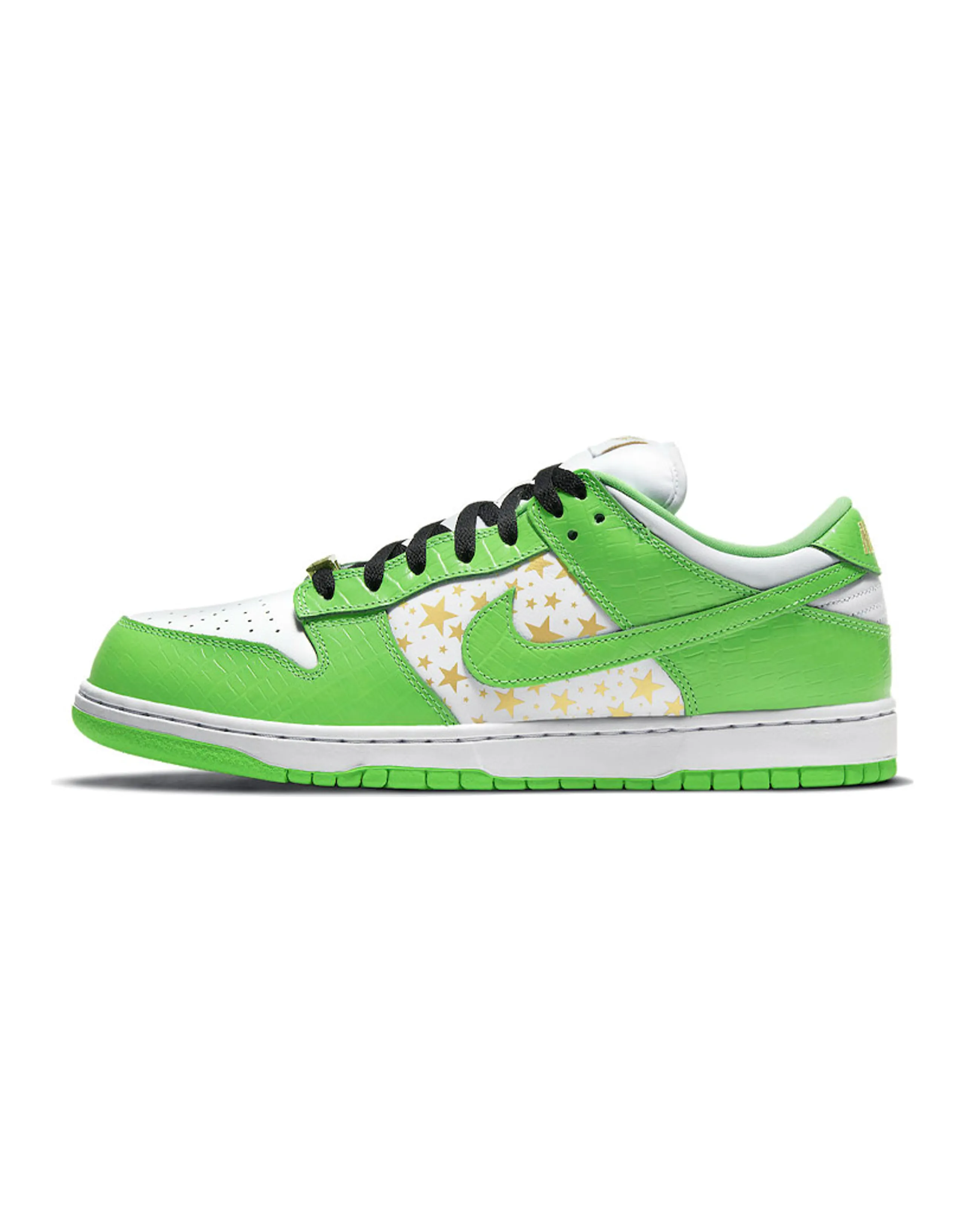 Nike SB Dunk Low Supreme Stars Mean Green 2021