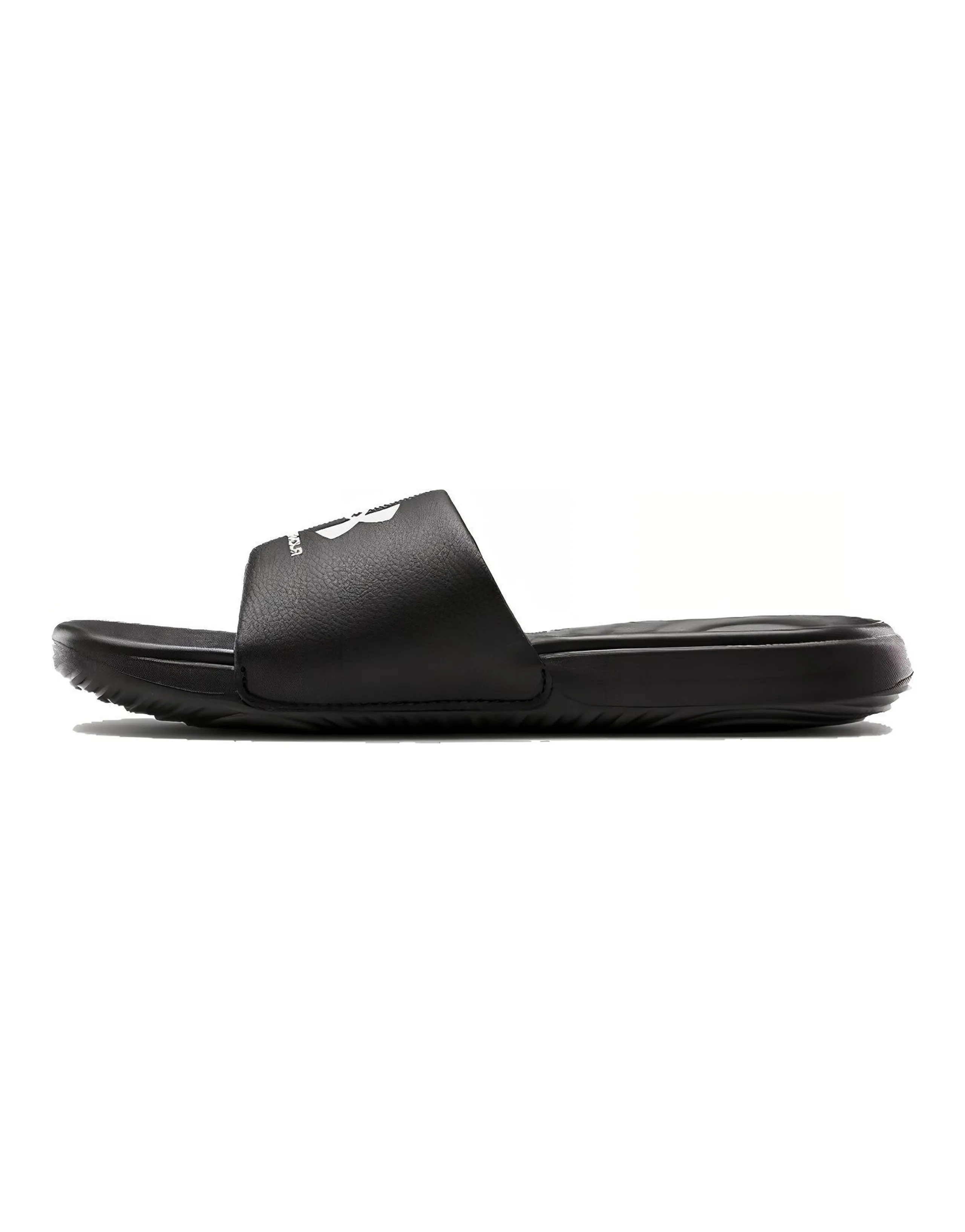 Under Armour Ansa Fixed Slides 'Black White' Women's