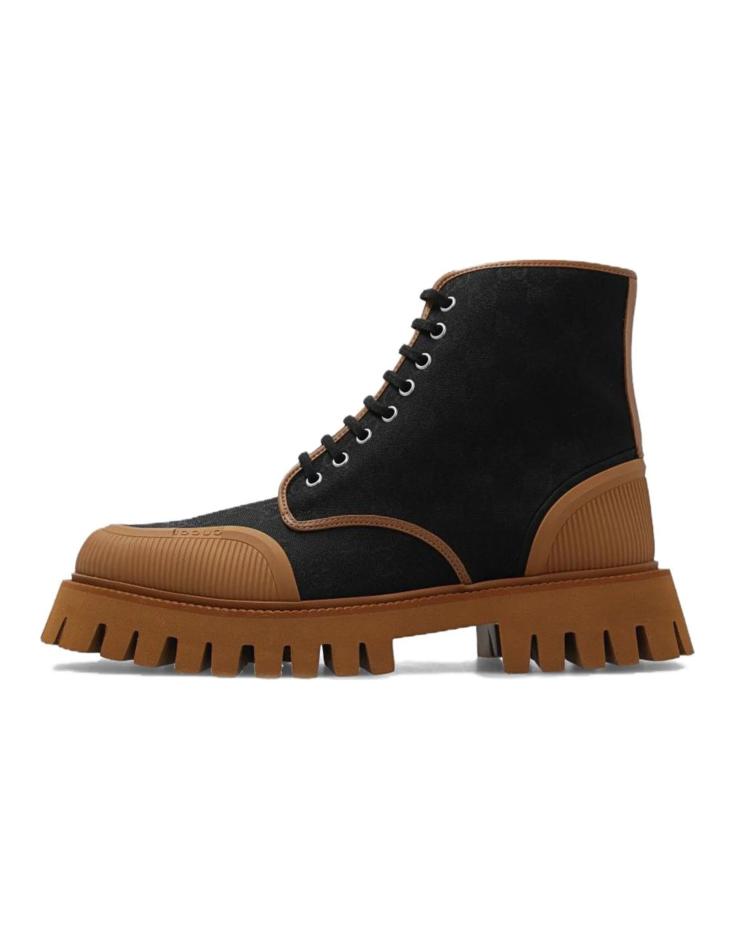 GUCCI Monogram Ankle Boots