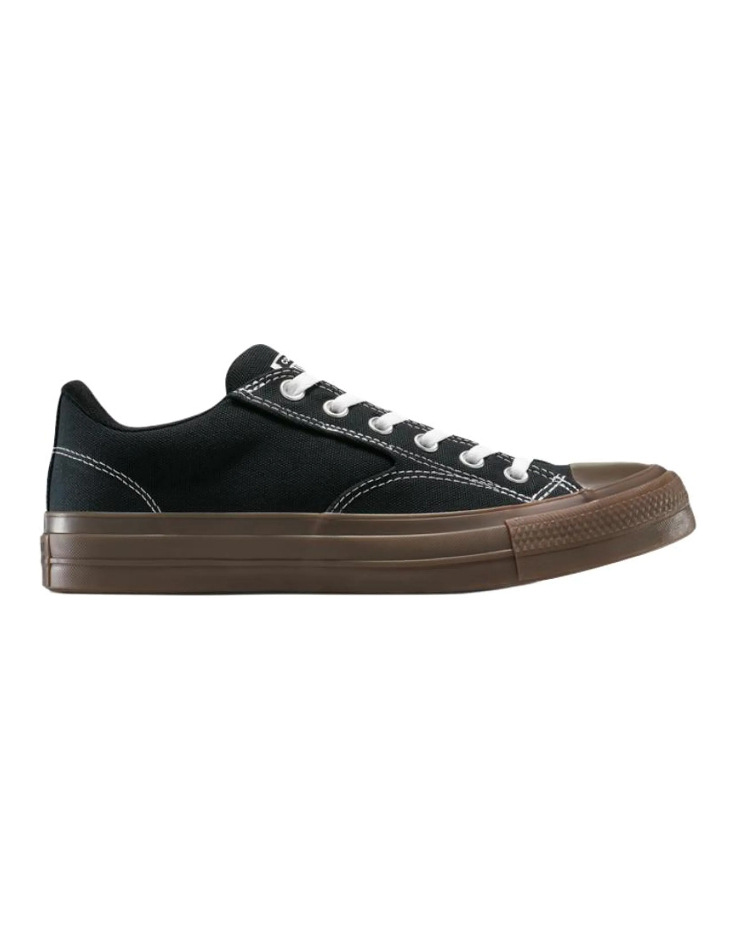 Converse Malden Street All Star Comfortable Versatile Wear-Resistant Low-Top Canvas Shoes Unisex Black Brown