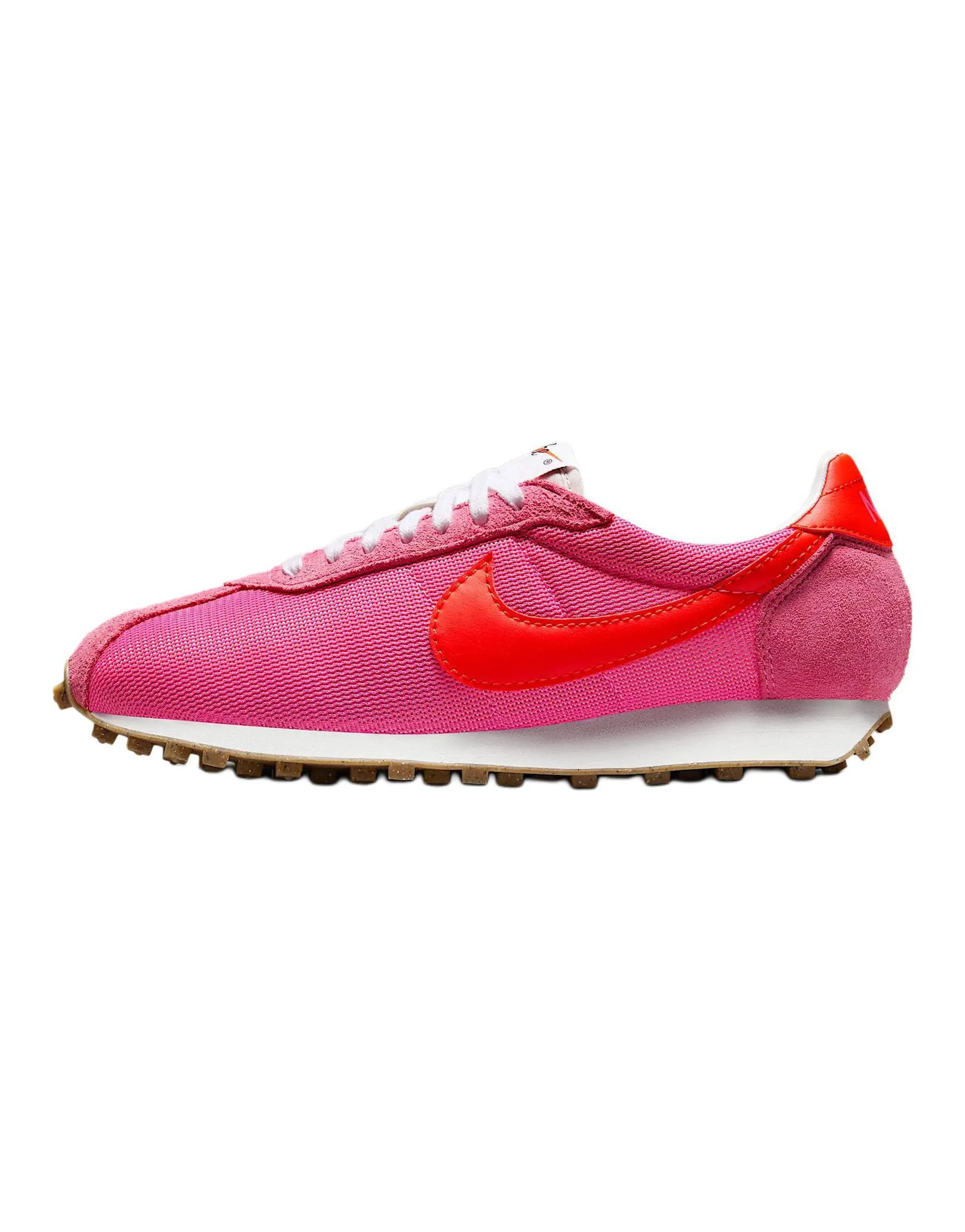 Nike Anti Slip Wear Resistant Low Top Long Distance Running Shoes Women's Pink