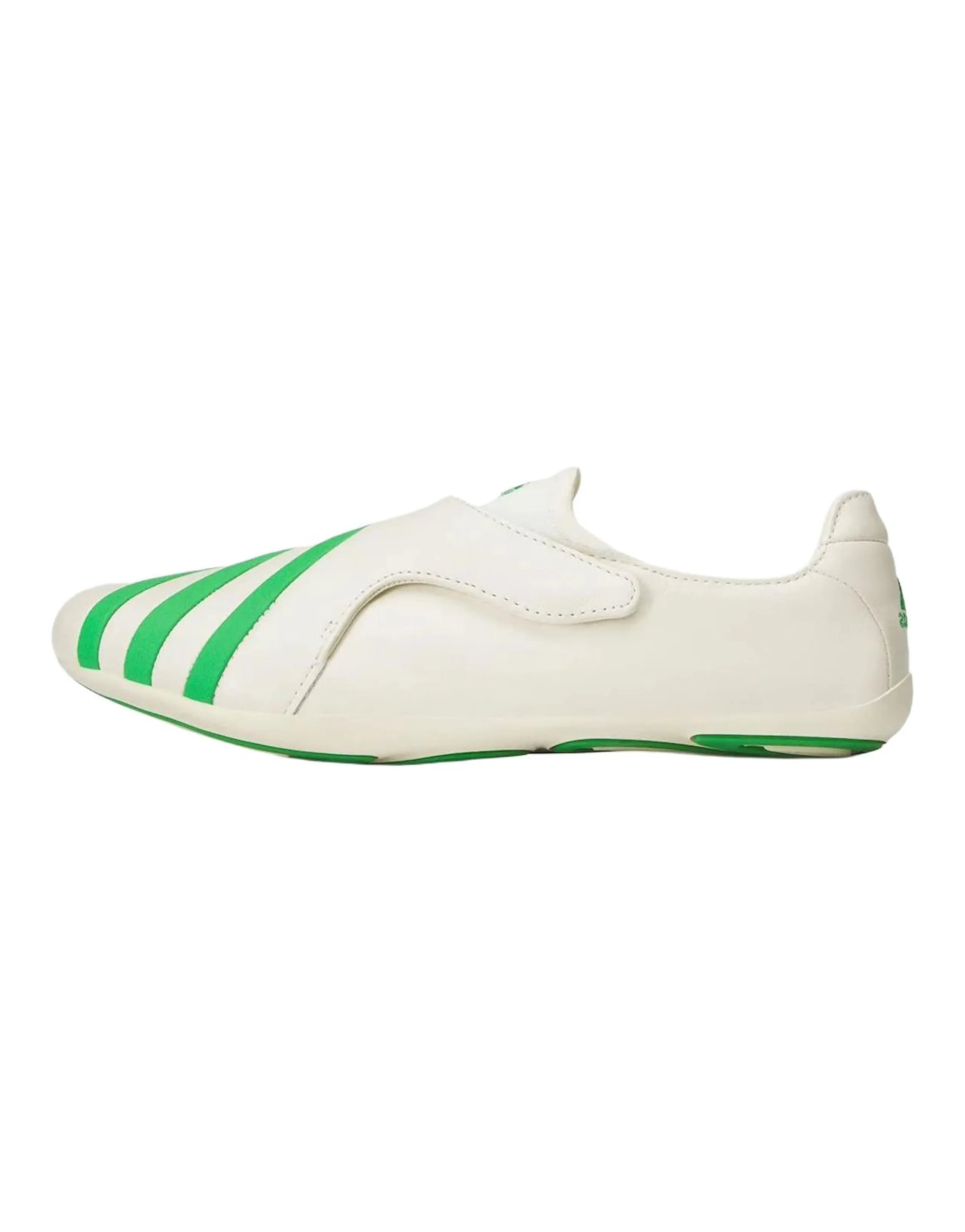 adidas × Pharrell Williams VIRGINIA VARIO FLAT EARTHER Comfortable Fit Casual Shoes Unisex White-Green