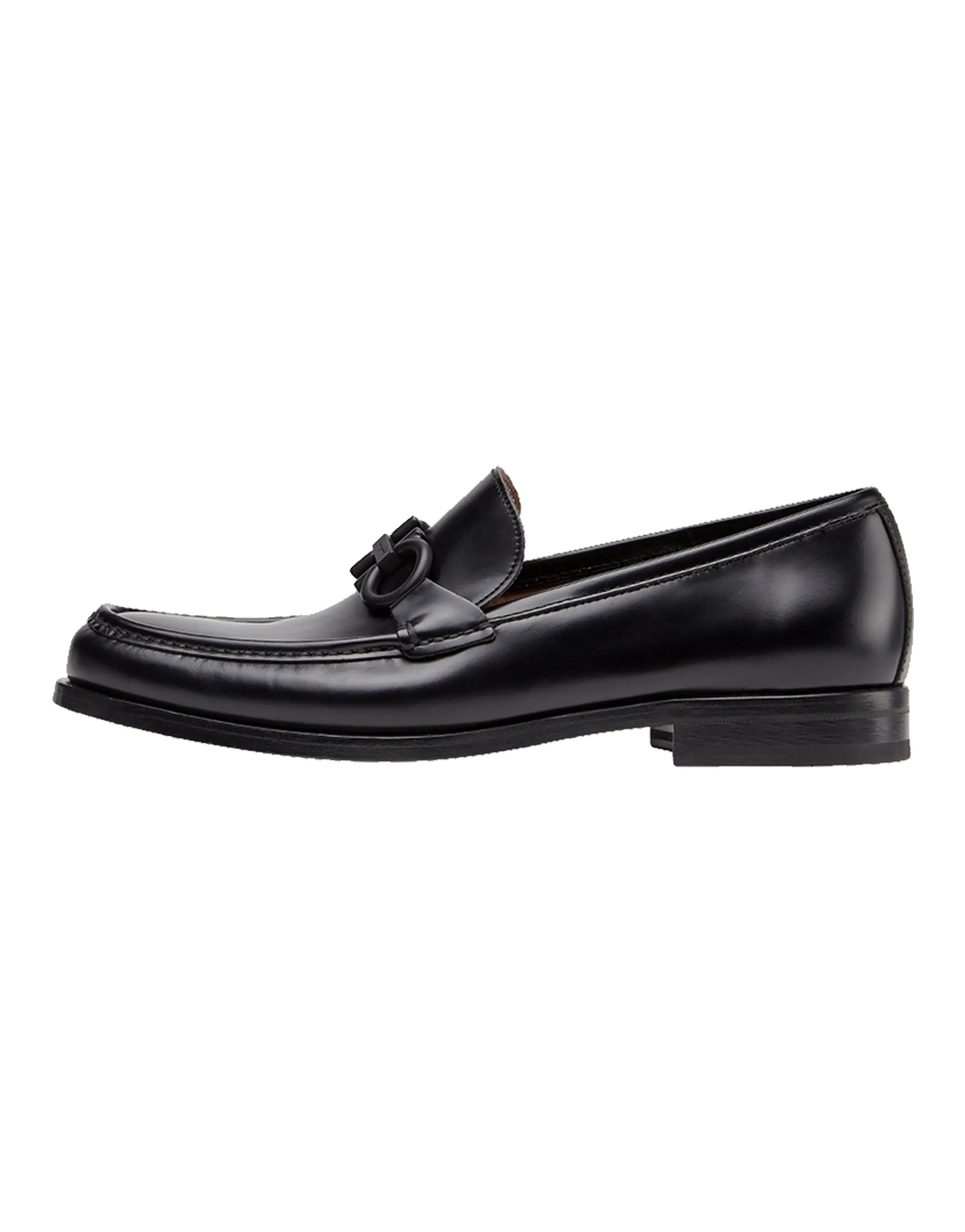 FERRAGAMO Rolo 10 Leather Loafers